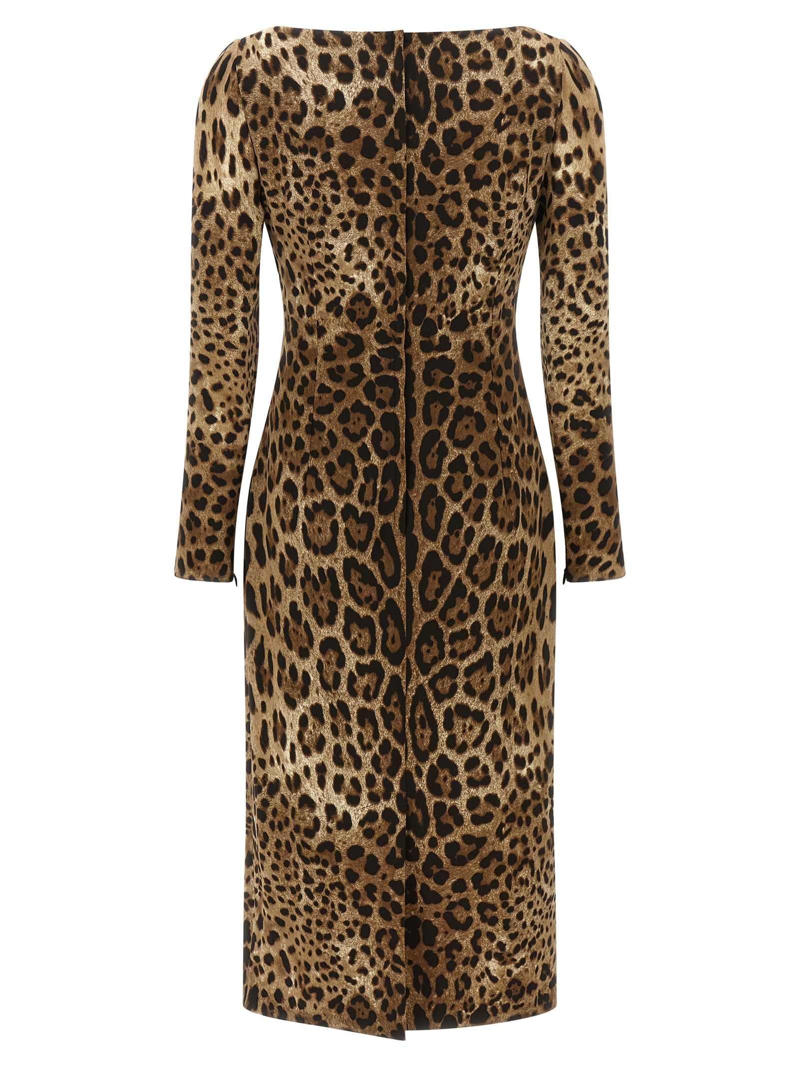 Viscose Midi Women's Dress - Dolce & Gabbana - Modalova
