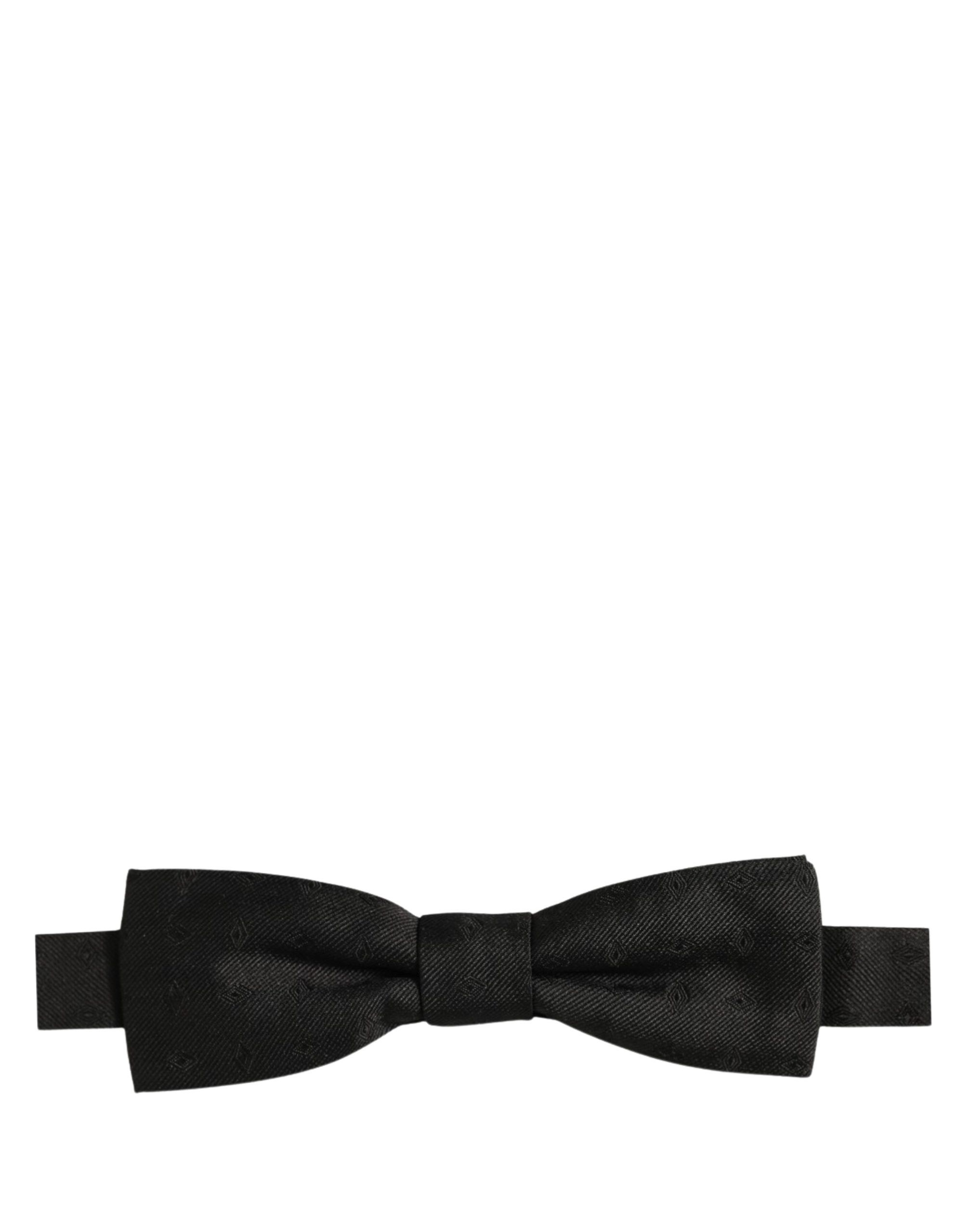Men 100% Silk Adjustable Neck Papillon Bow Men's Tie - Dolce & Gabbana - Modalova