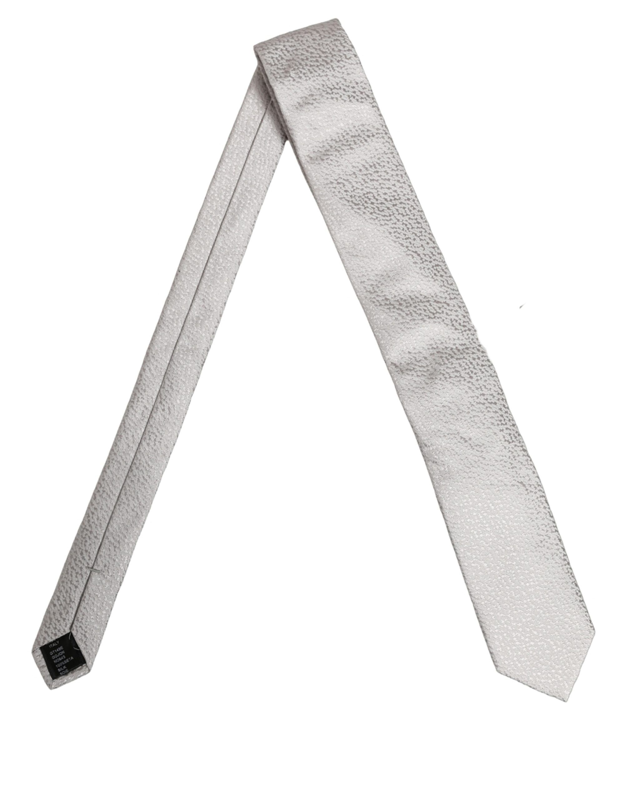 Men 100% Silk Textured Adjustable Men'sd NeckMen's Men's Tie - Dolce & Gabbana - Modalova
