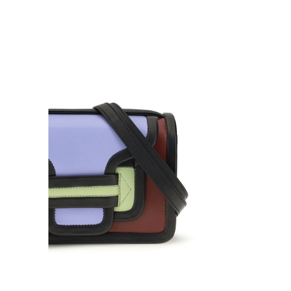 Leather Shoulder Women's Bag - Pierre Hardy - Modalova