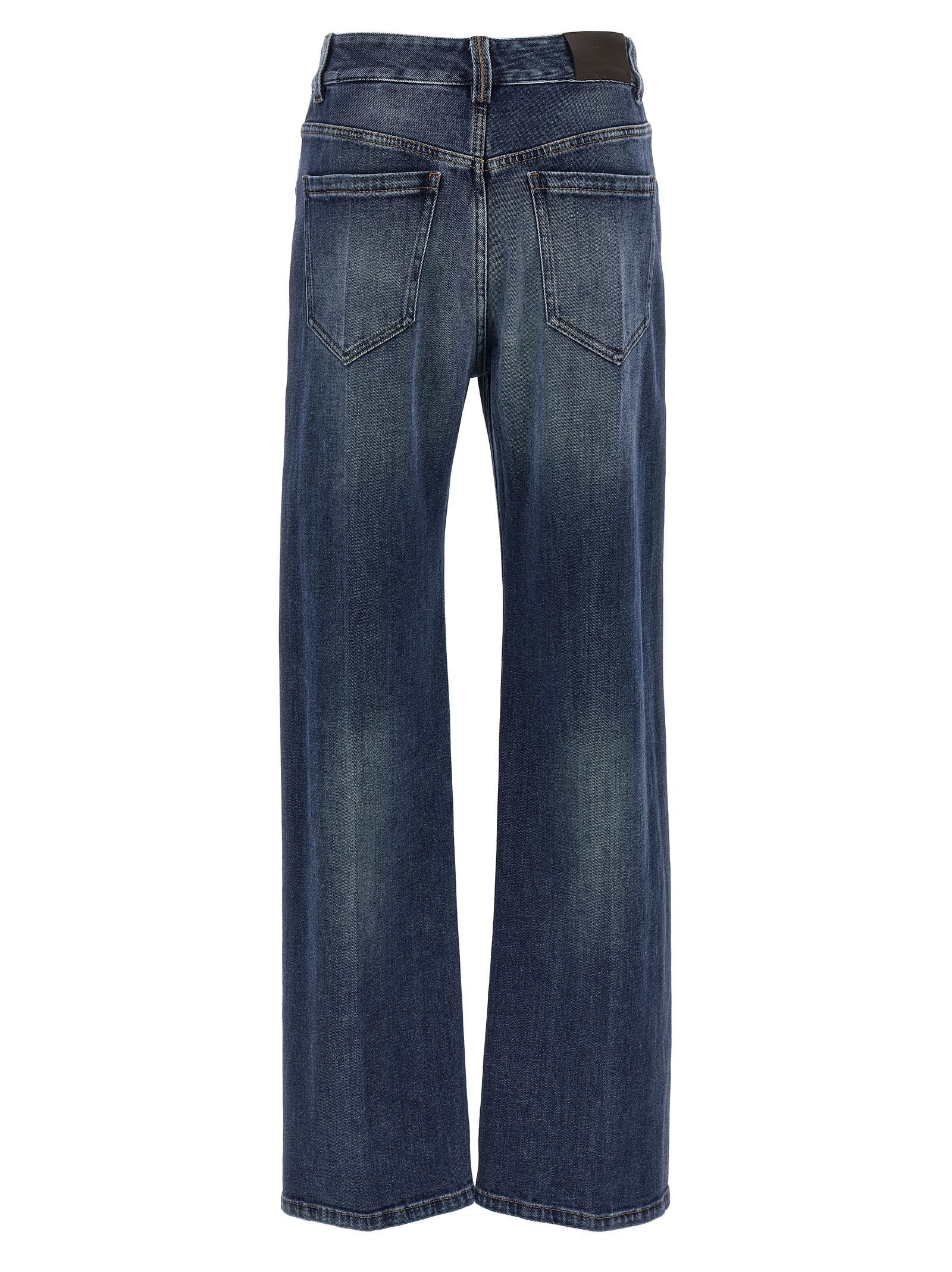 Cotton Relaxed Fit Women's Jeans - Brunello Cucinelli - Modalova
