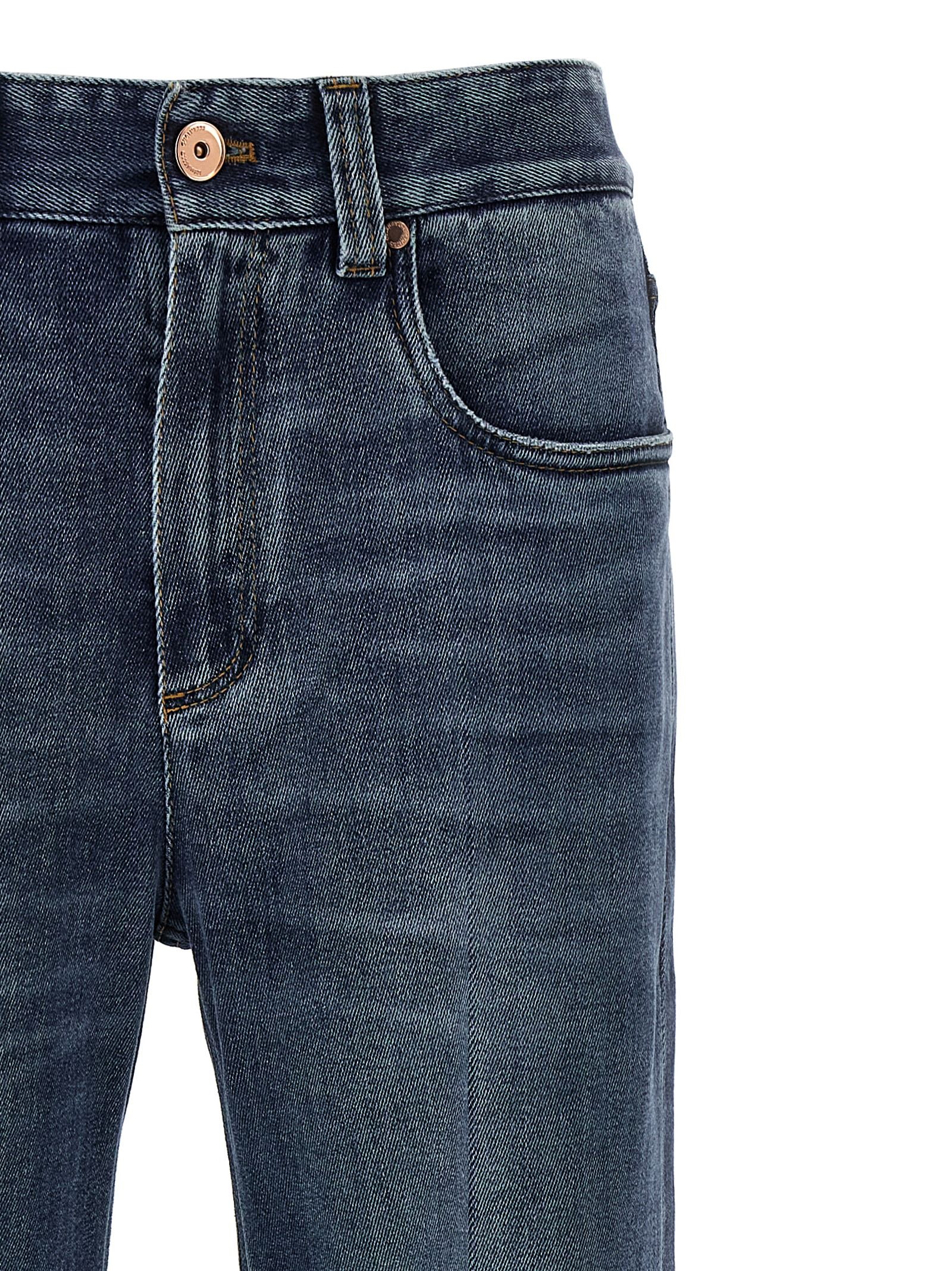 Cotton Relaxed Fit Women's Jeans - Brunello Cucinelli - Modalova