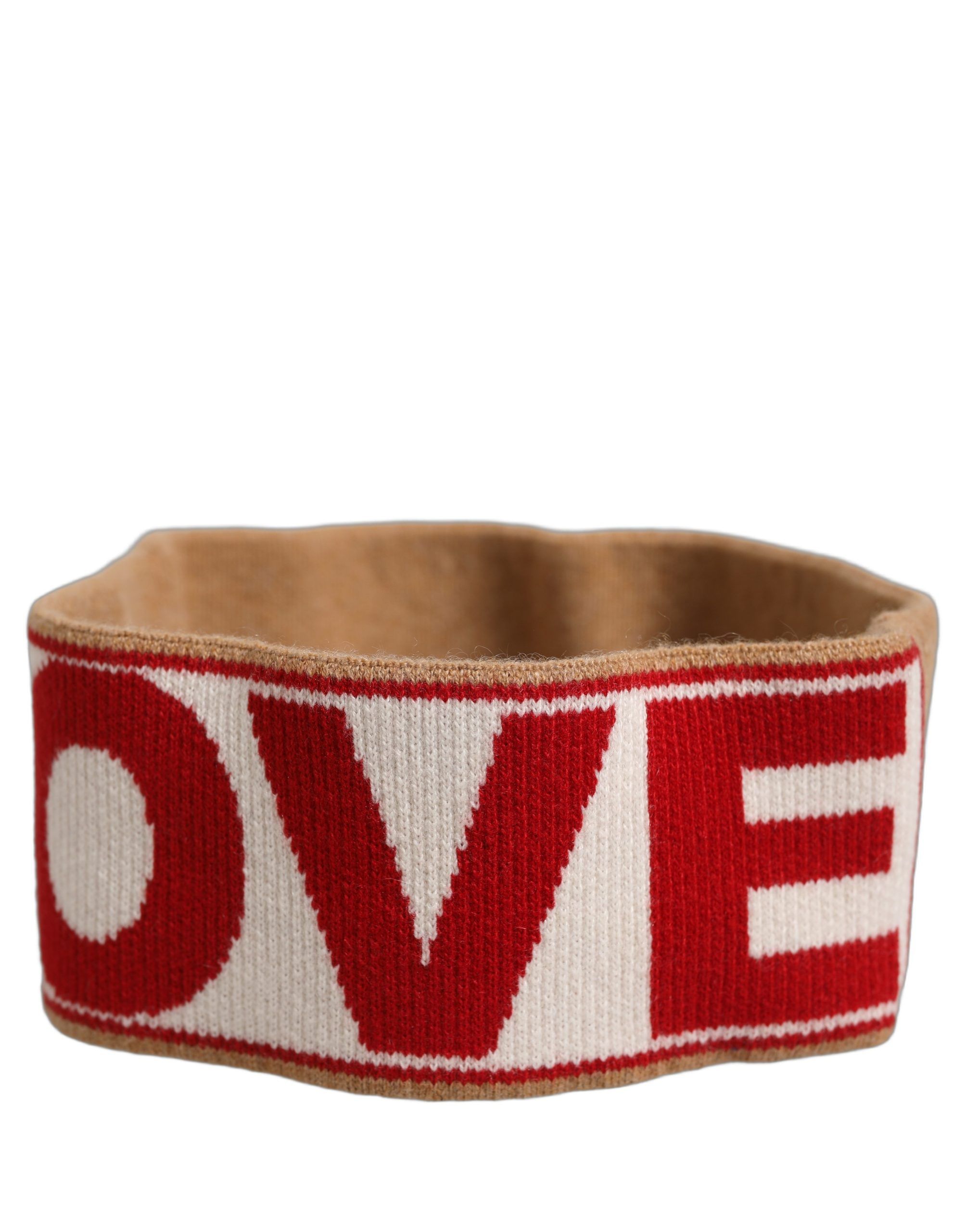 Cashmere Knitted Embroidered Head Band One Size Women's Hat - Dolce & Gabbana - Modalova