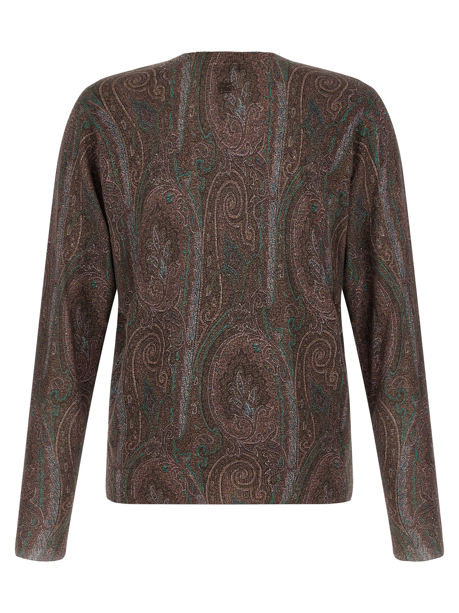 Etro Bordeaux Silk Men's Cardigan - Etro - Modalova