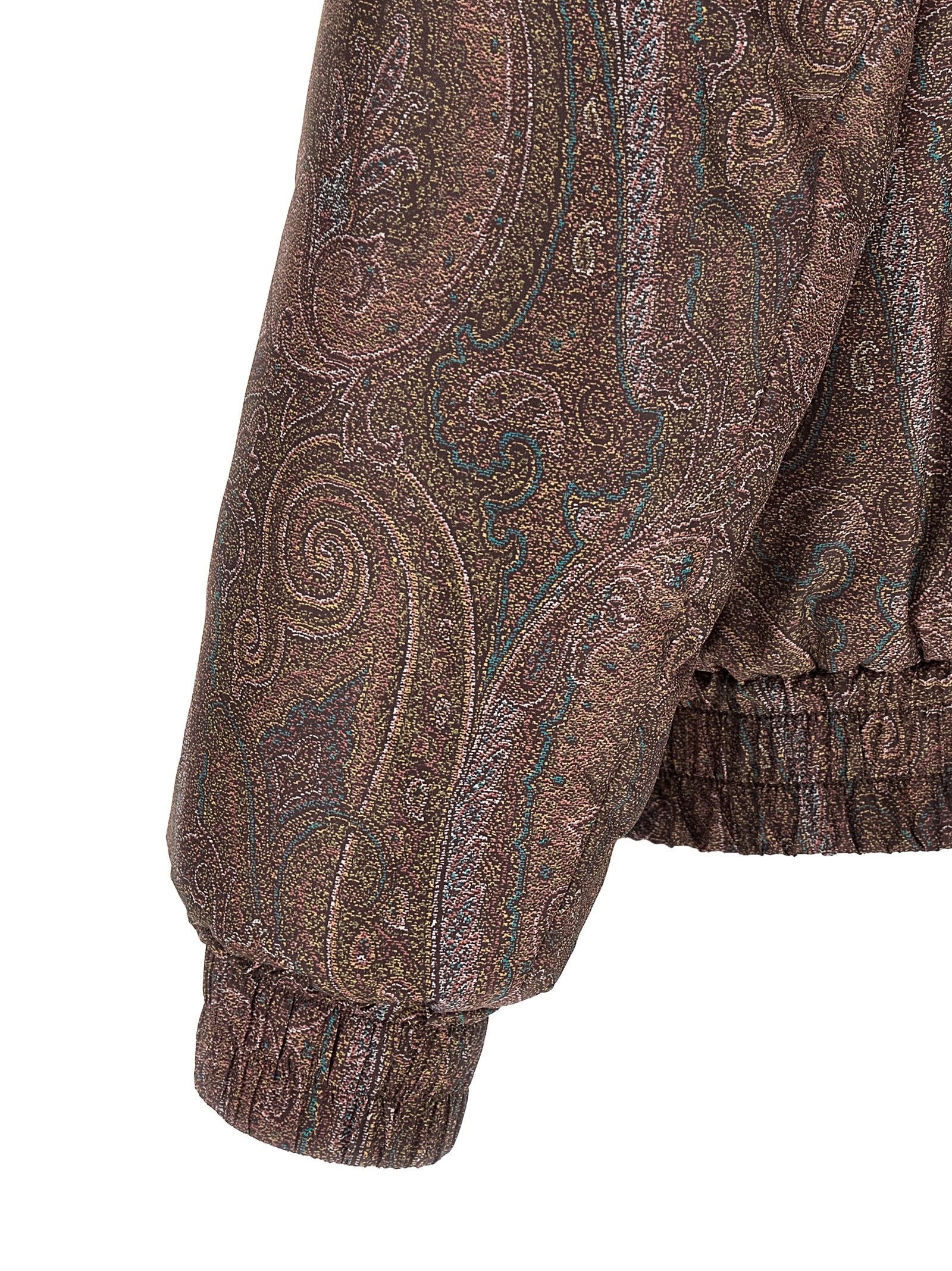 Etro Brown Polyester Men's Bomber - Etro - Modalova