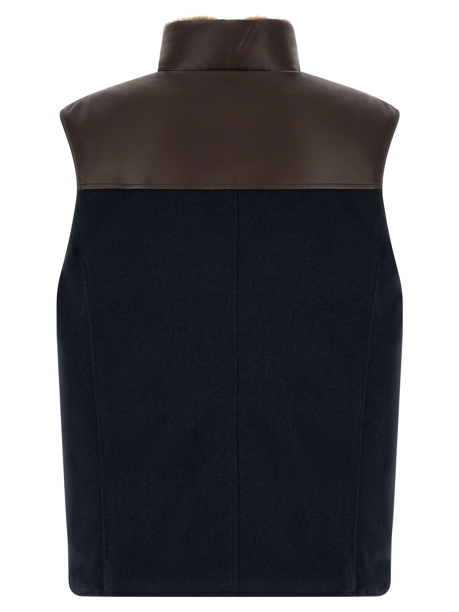 Wool Sleeveless Men's Jacket - Brunello Cucinelli - Modalova