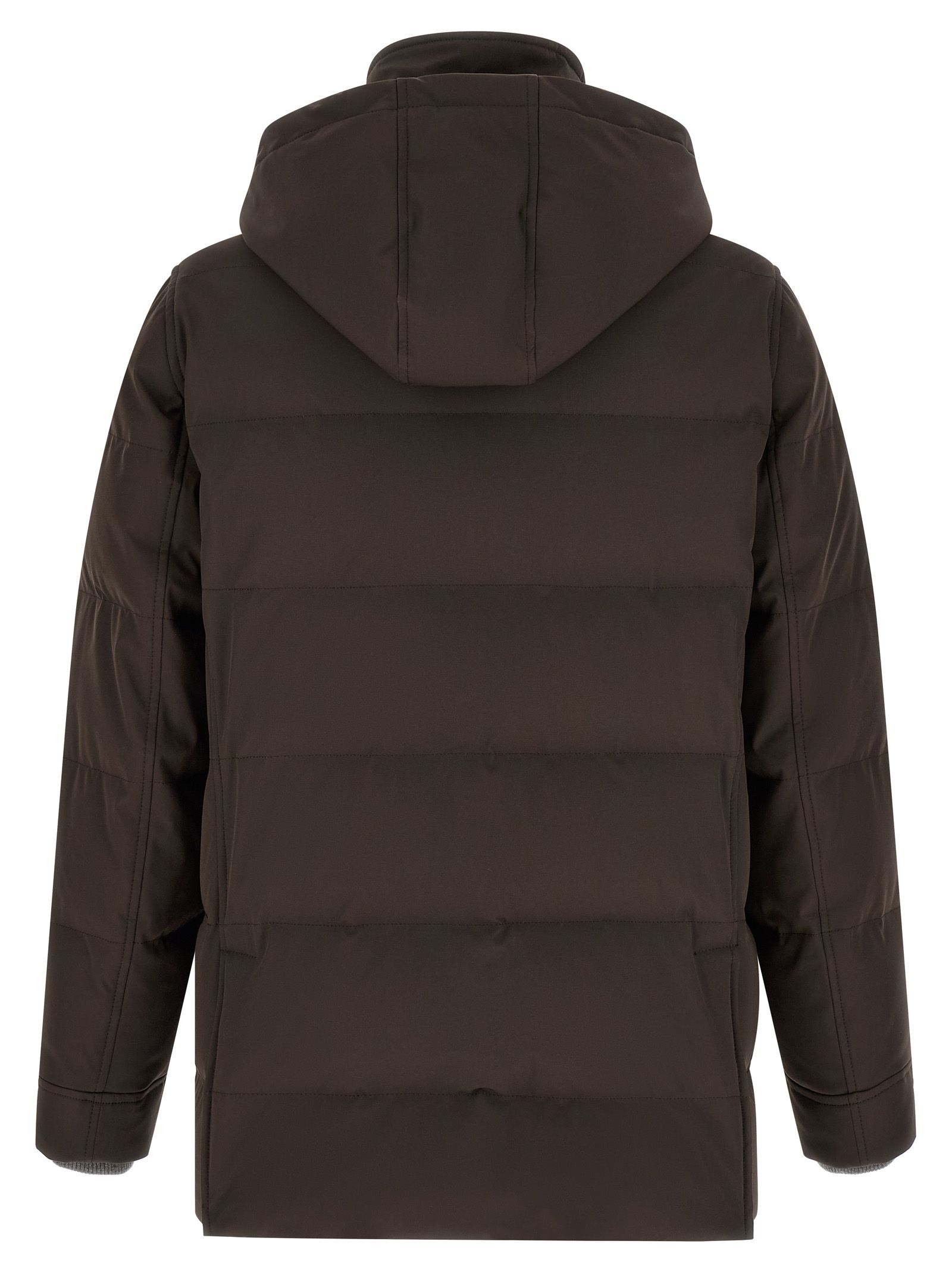 Polyamide Men's Parka - Brunello Cucinelli - Modalova