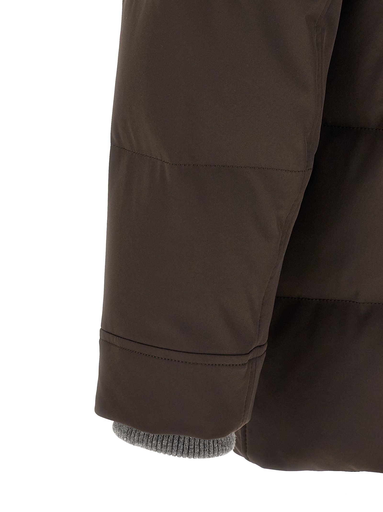 Polyamide Men's Parka - Brunello Cucinelli - Modalova