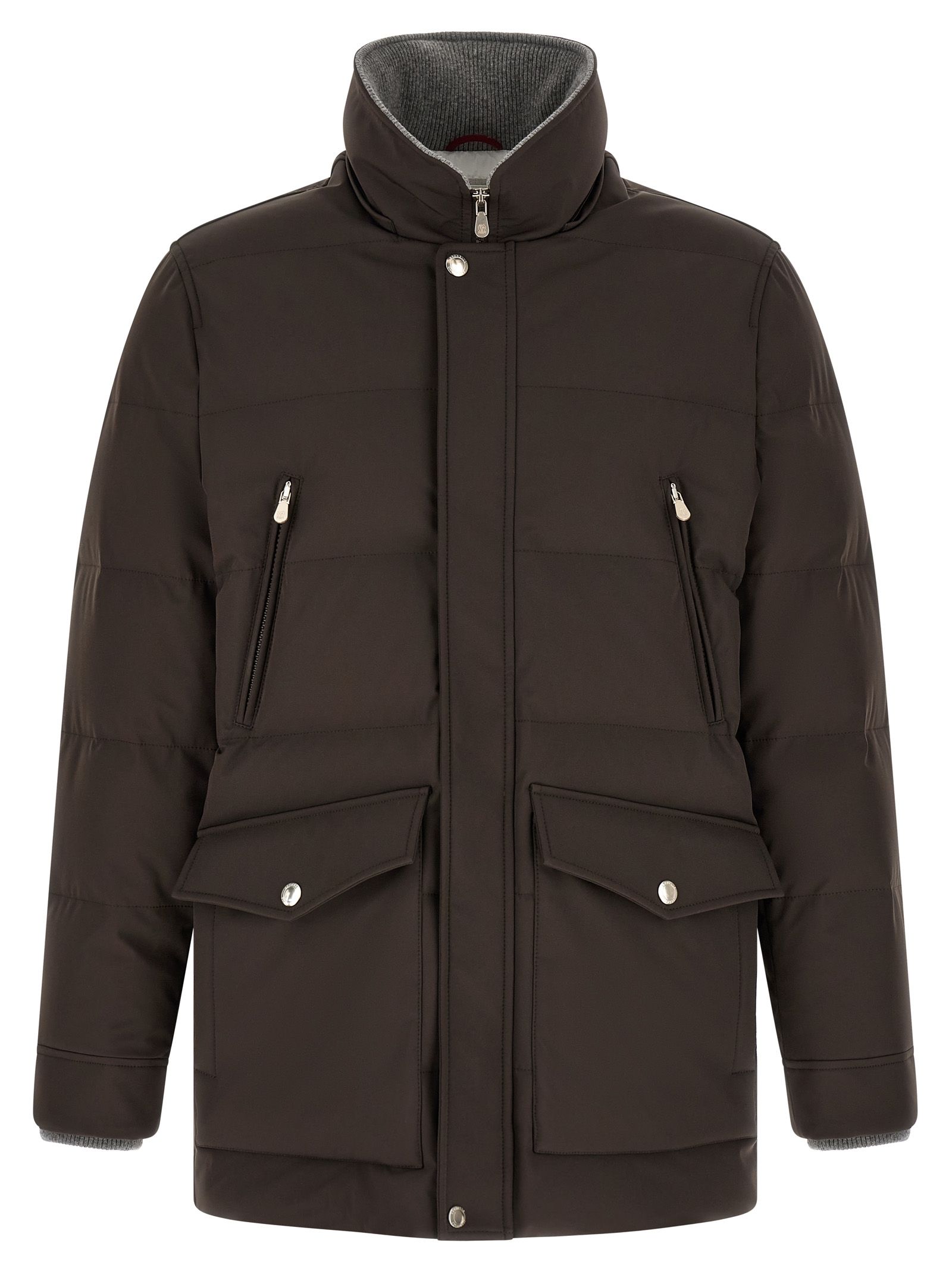 Polyamide Men's Parka - Brunello Cucinelli - Modalova