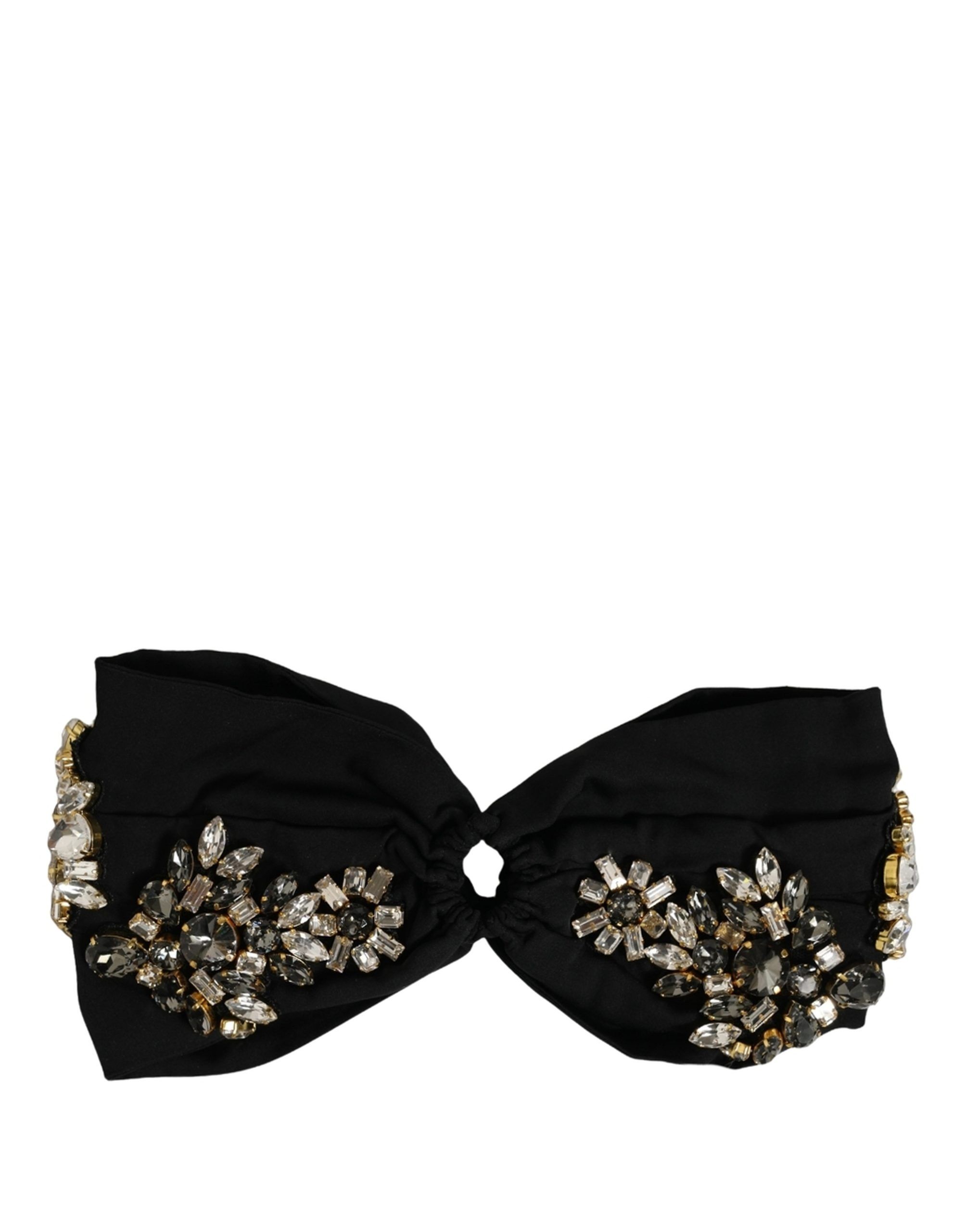 Silk Crystal Embellishment One Size Women's Headband - Dolce & Gabbana - Modalova