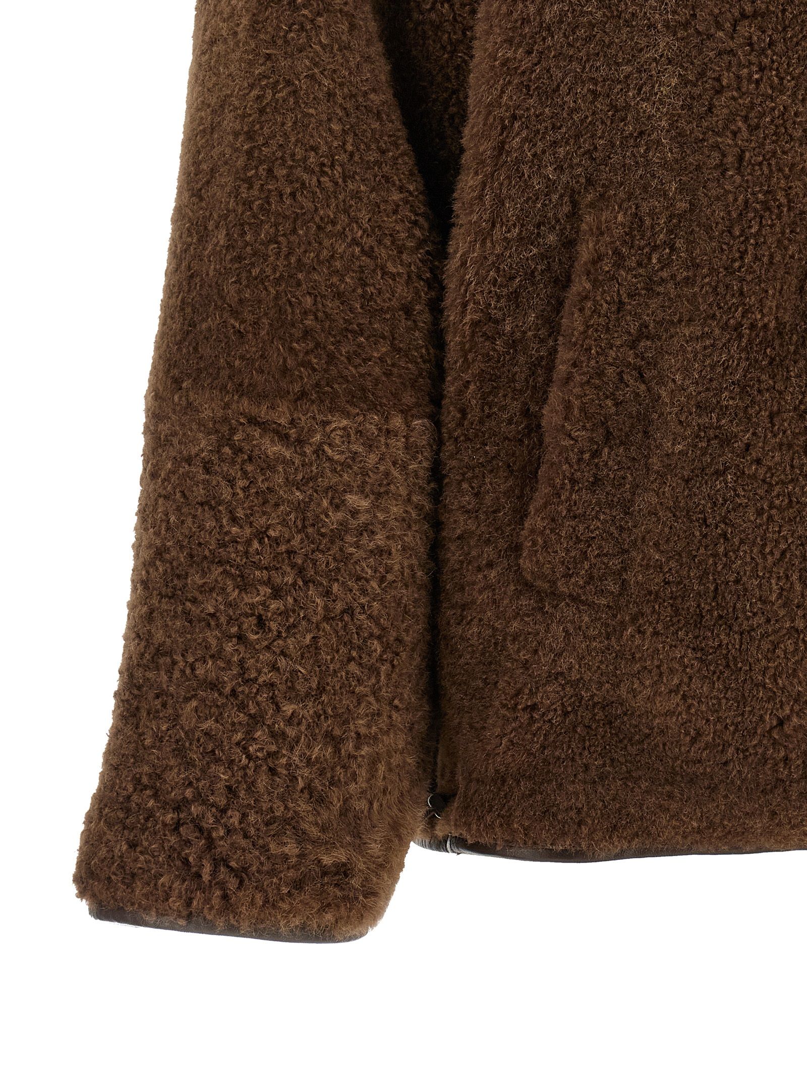 Lamb Leather Biker Women's Jacket - Brunello Cucinelli - Modalova