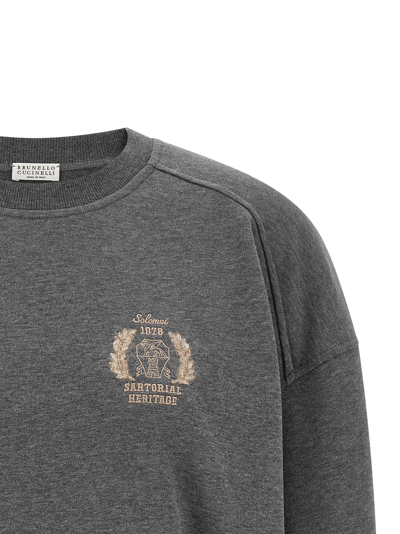 Cotton Women's Sweatshirt - Brunello Cucinelli - Modalova