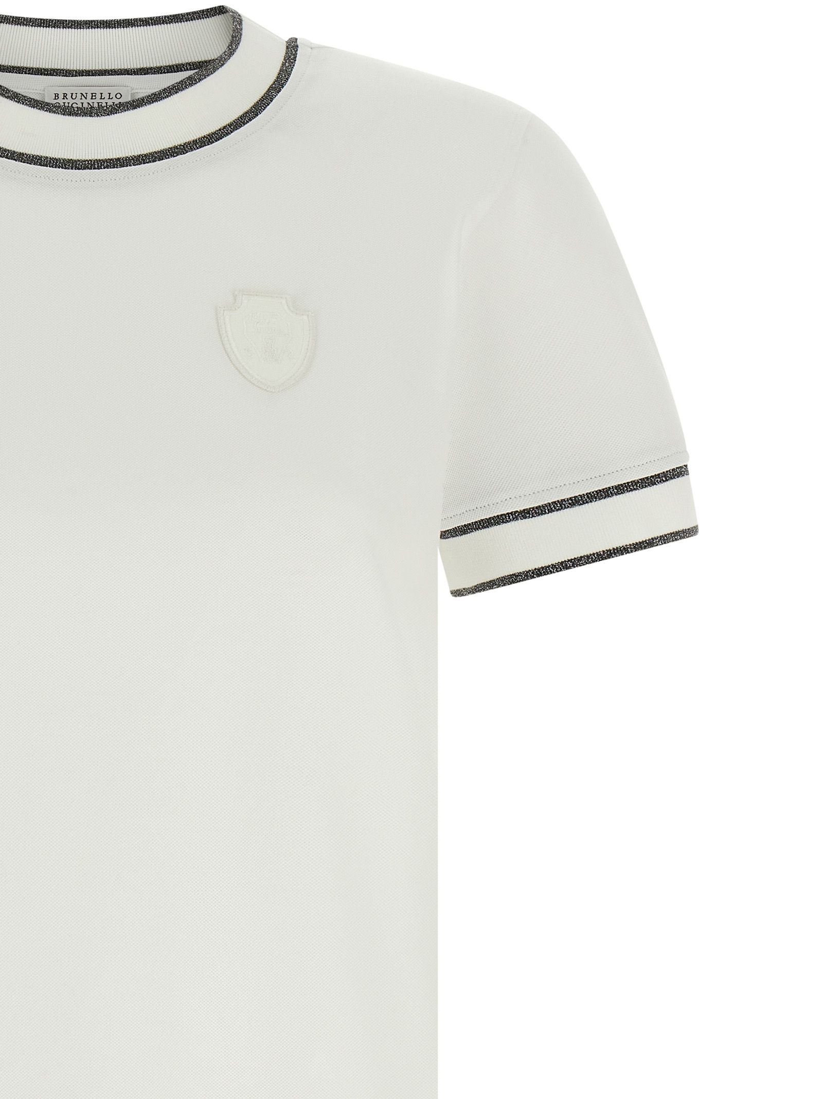 Cotton Women's T-Shirt - Brunello Cucinelli - Modalova