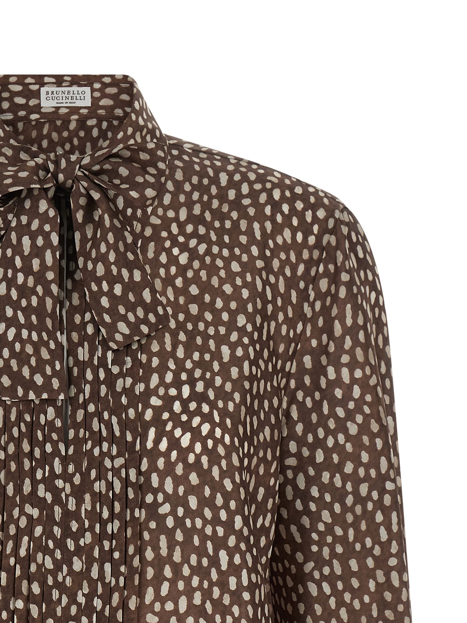 Silk Women's Blouse - Brunello Cucinelli - Modalova