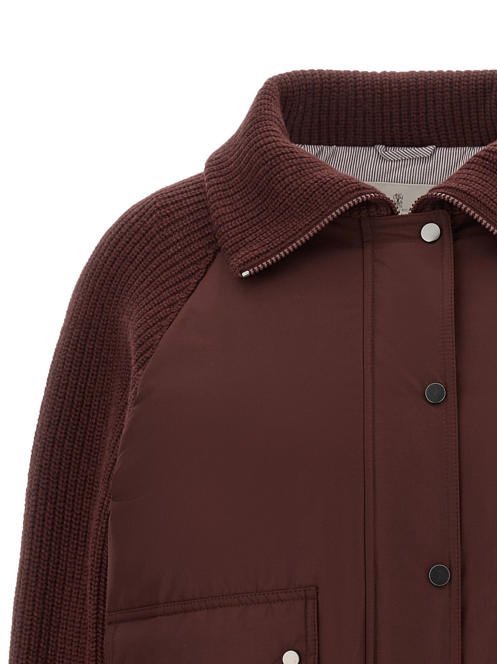 Cotton Women's Bomber - Brunello Cucinelli - Modalova