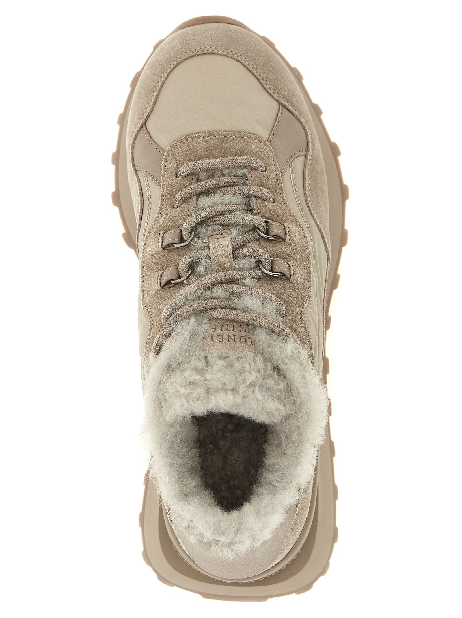 Calfskin Athletic Women's Sneakers - Brunello Cucinelli - Modalova