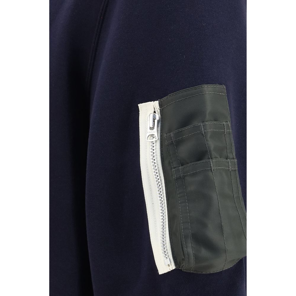Sacai Blue Cotton Polo Men's Shirt - Sacai - Modalova