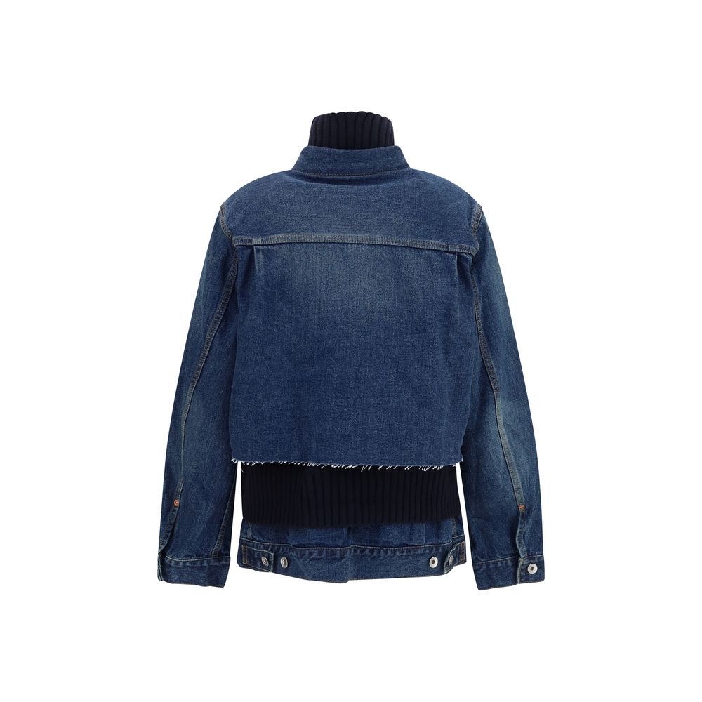 Cotton Denim Women's Jacket - Sacai - Modalova