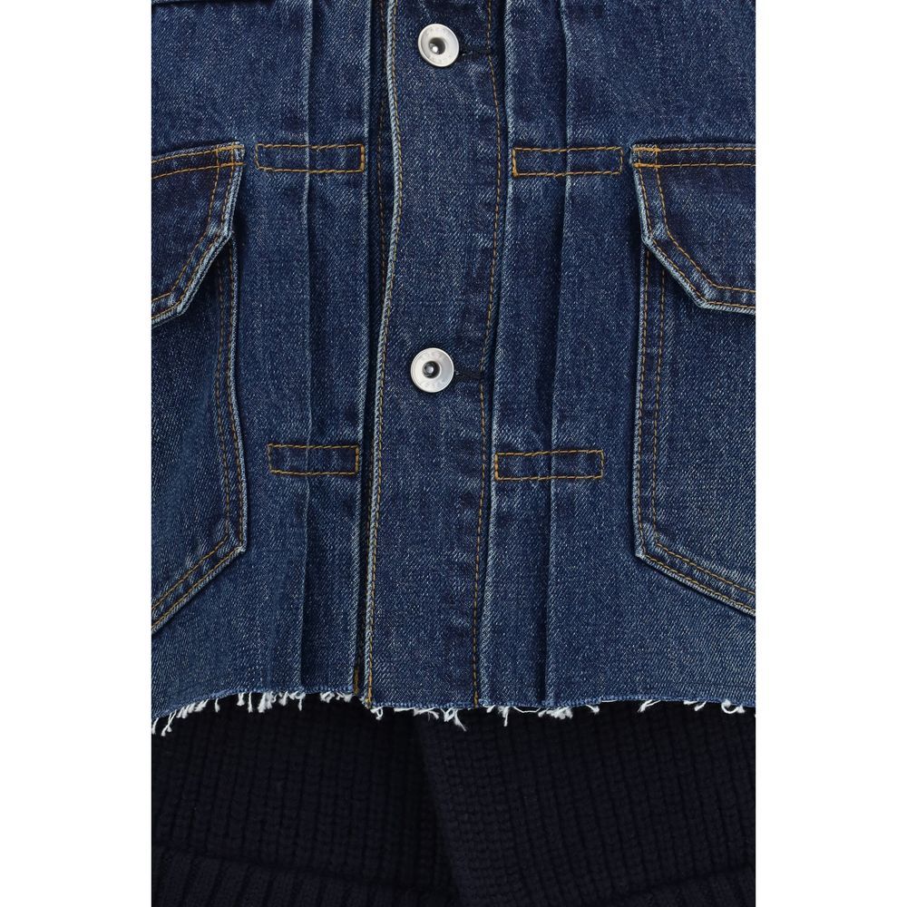 Cotton Denim Women's Jacket - Sacai - Modalova