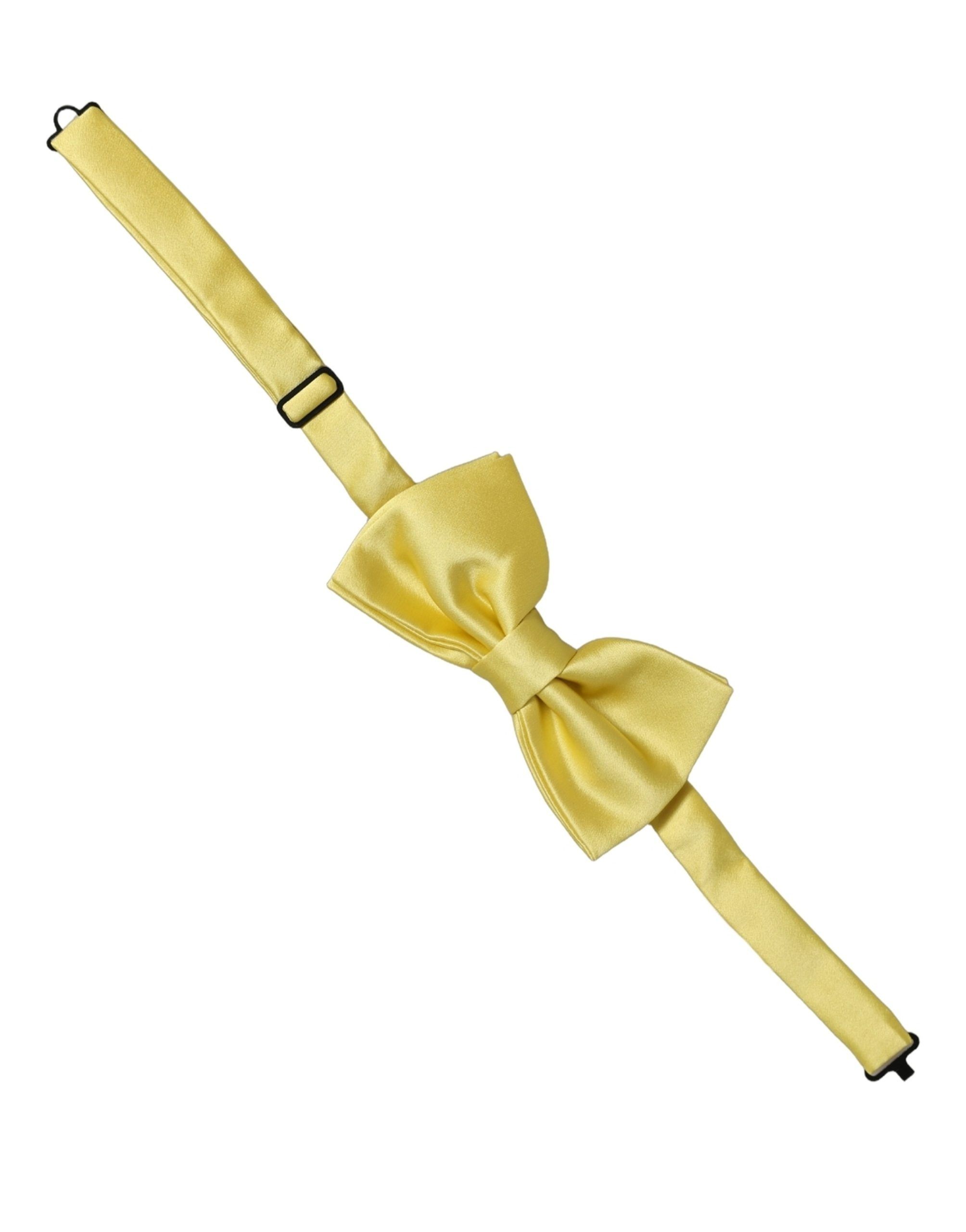 Men 100% Silk Adjustable Neck Papillon Bow Men's Tie - Dolce & Gabbana - Modalova