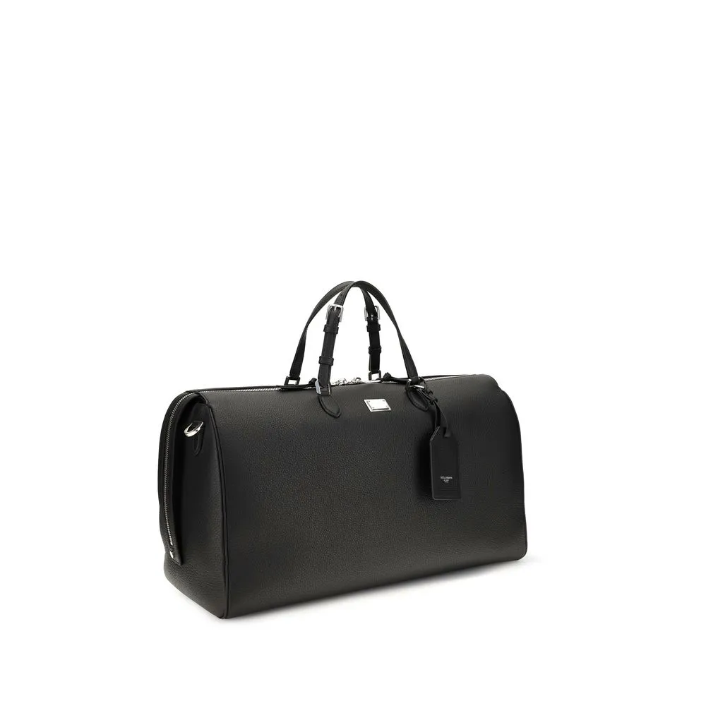 Calf Leather Bos Taurus Luggage And Men's Travel - Dolce & Gabbana - Modalova