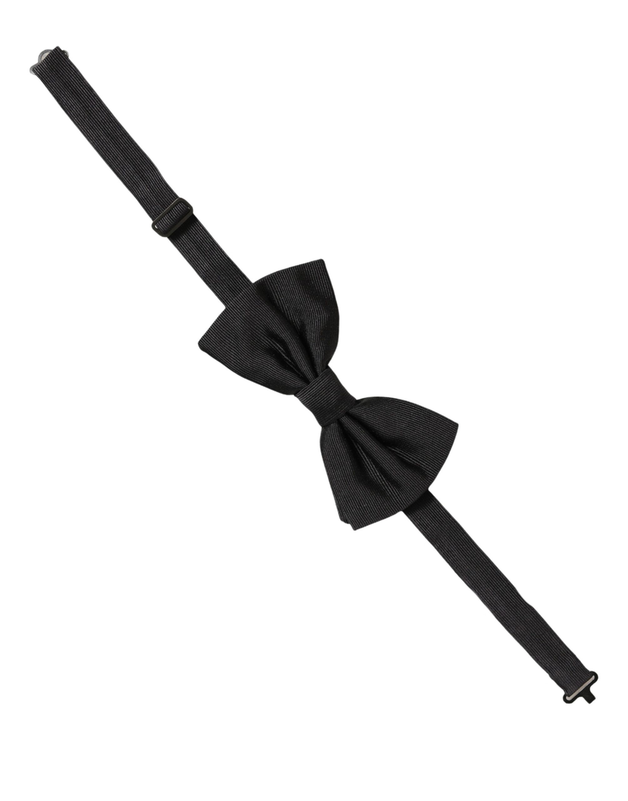 Men 100% Silk Adjustable Neck Papillon Bow Men's Tie - Dolce & Gabbana - Modalova