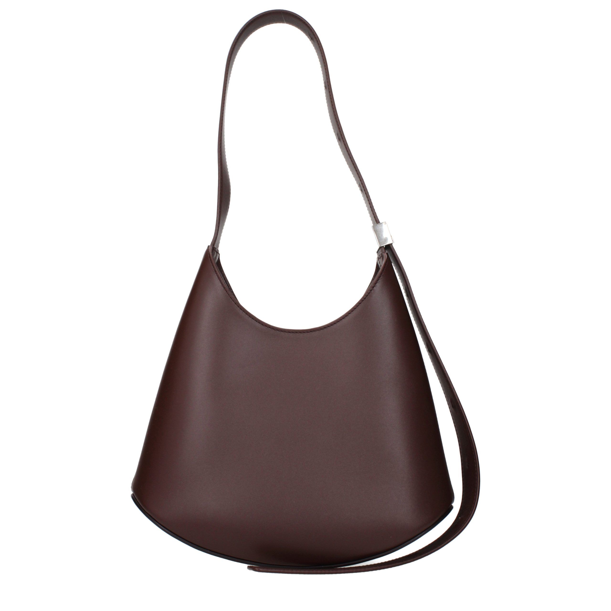 Leather Shoulder Women's Bag - Jil Sander - Modalova