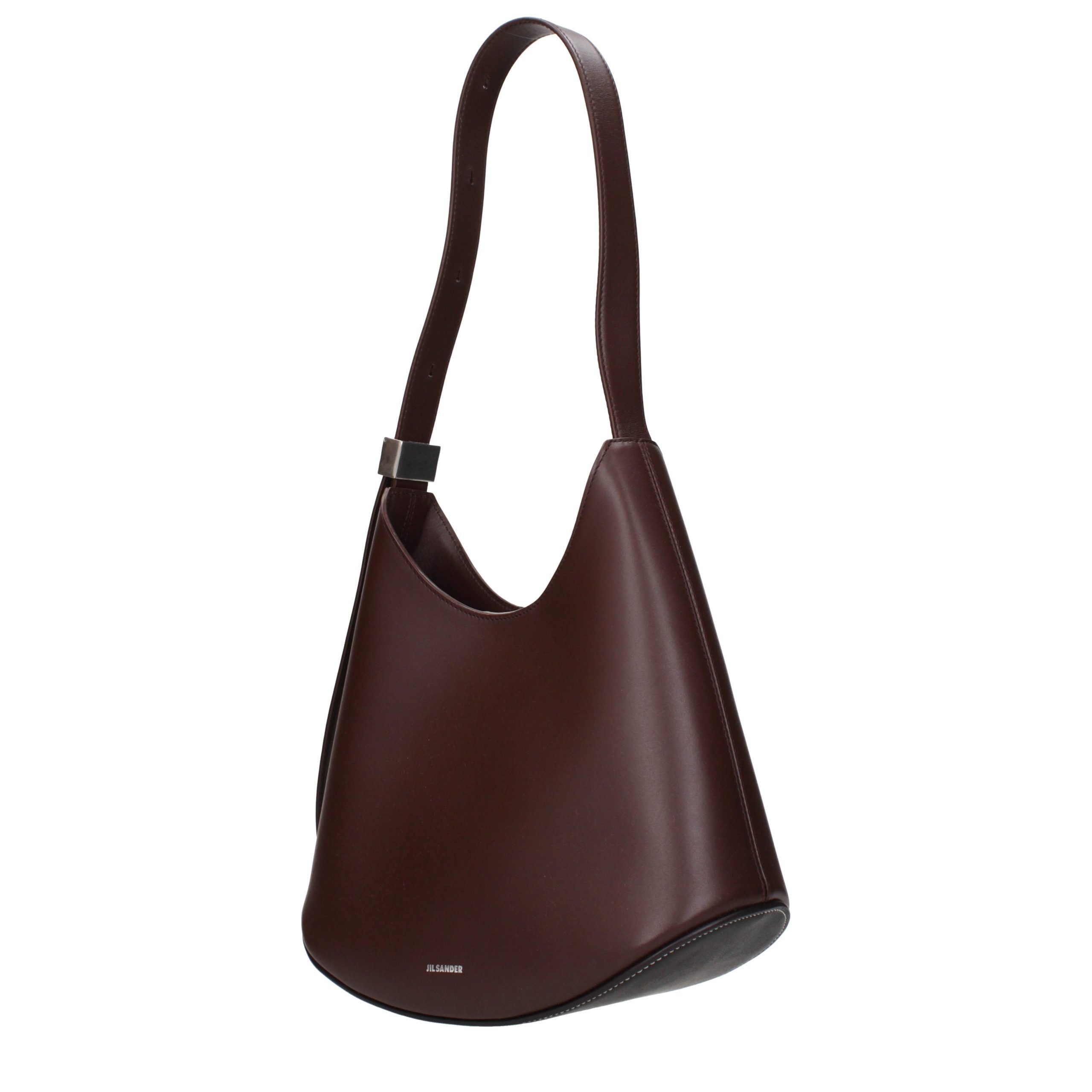 Leather Shoulder Women's Bag - Jil Sander - Modalova