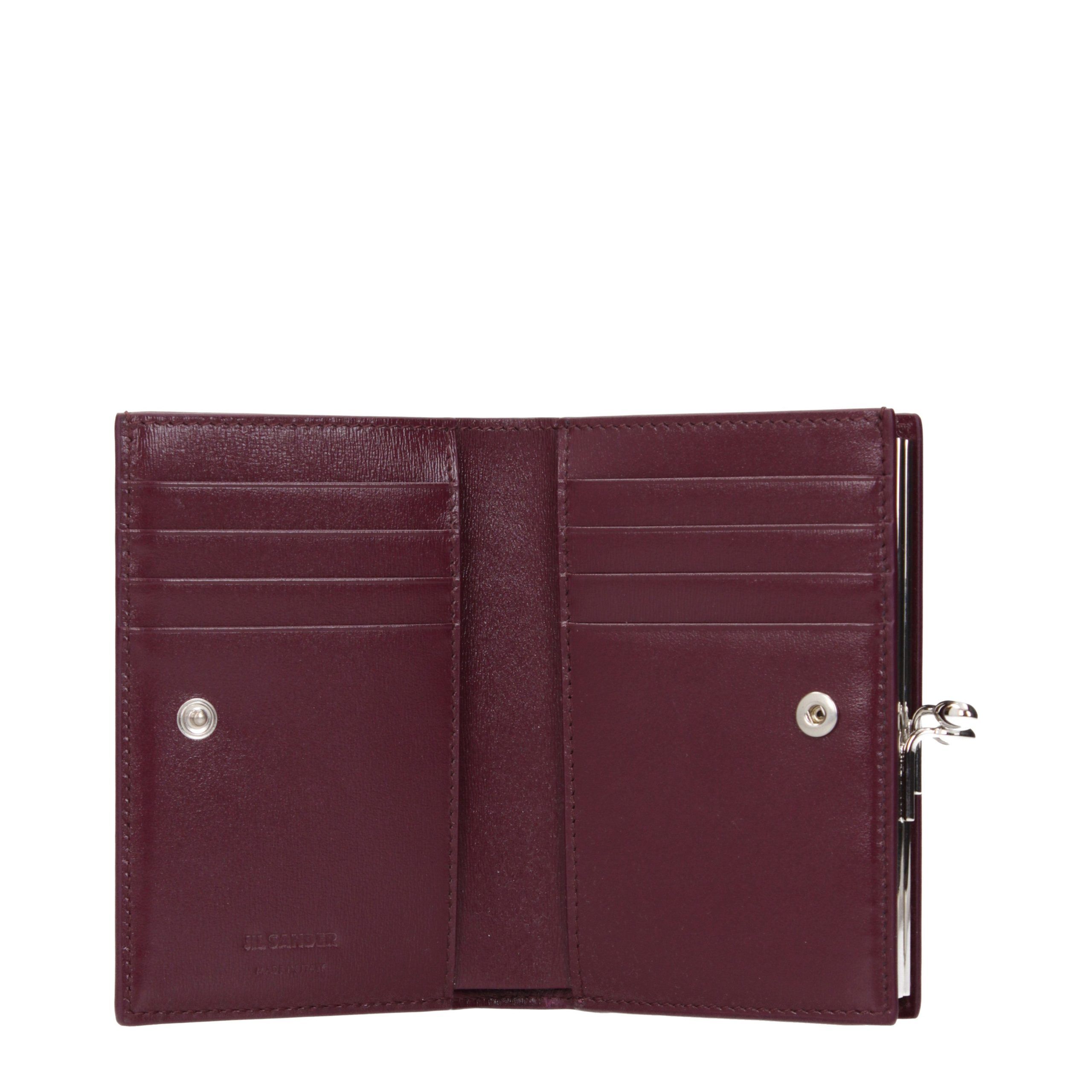 Leather Women's Wallet - Jil Sander - Modalova