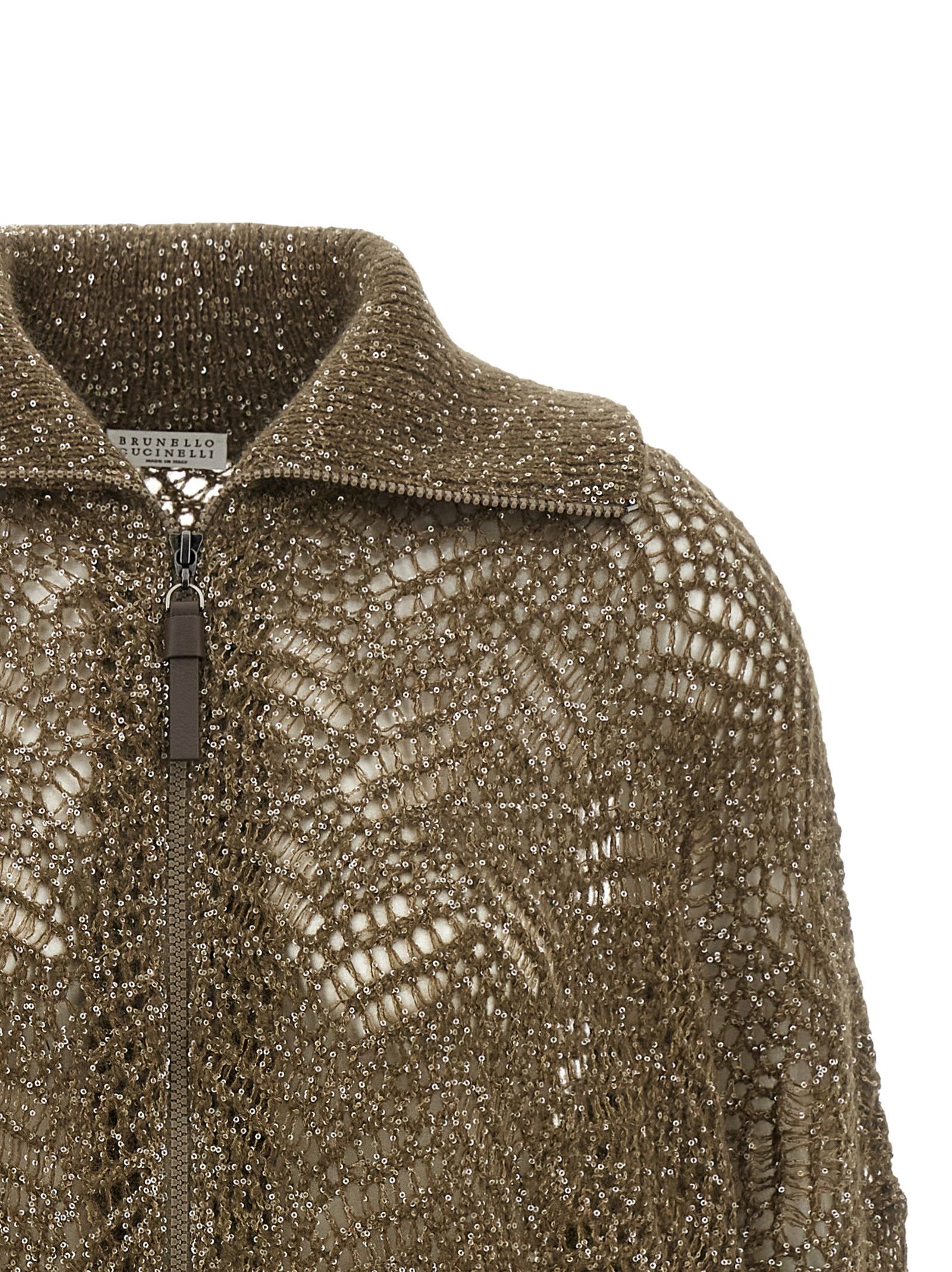 Polyamide Women's Cardigan - Brunello Cucinelli - Modalova