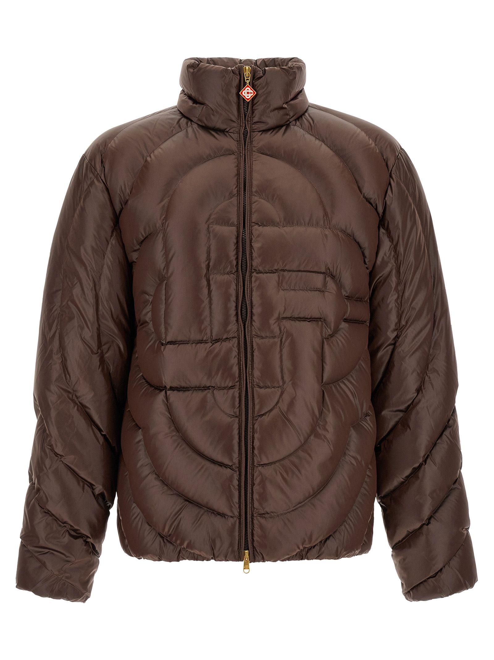 Polyamide Full-Length Men's Jacket - Casablanca - Modalova