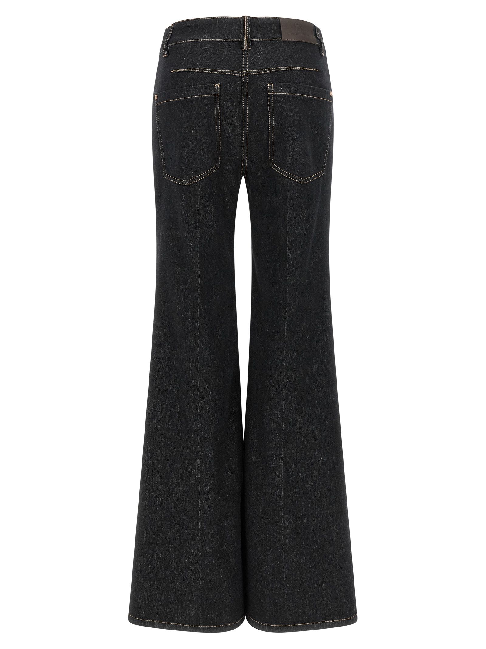 Cotton Flared Women's Jeans - Brunello Cucinelli - Modalova