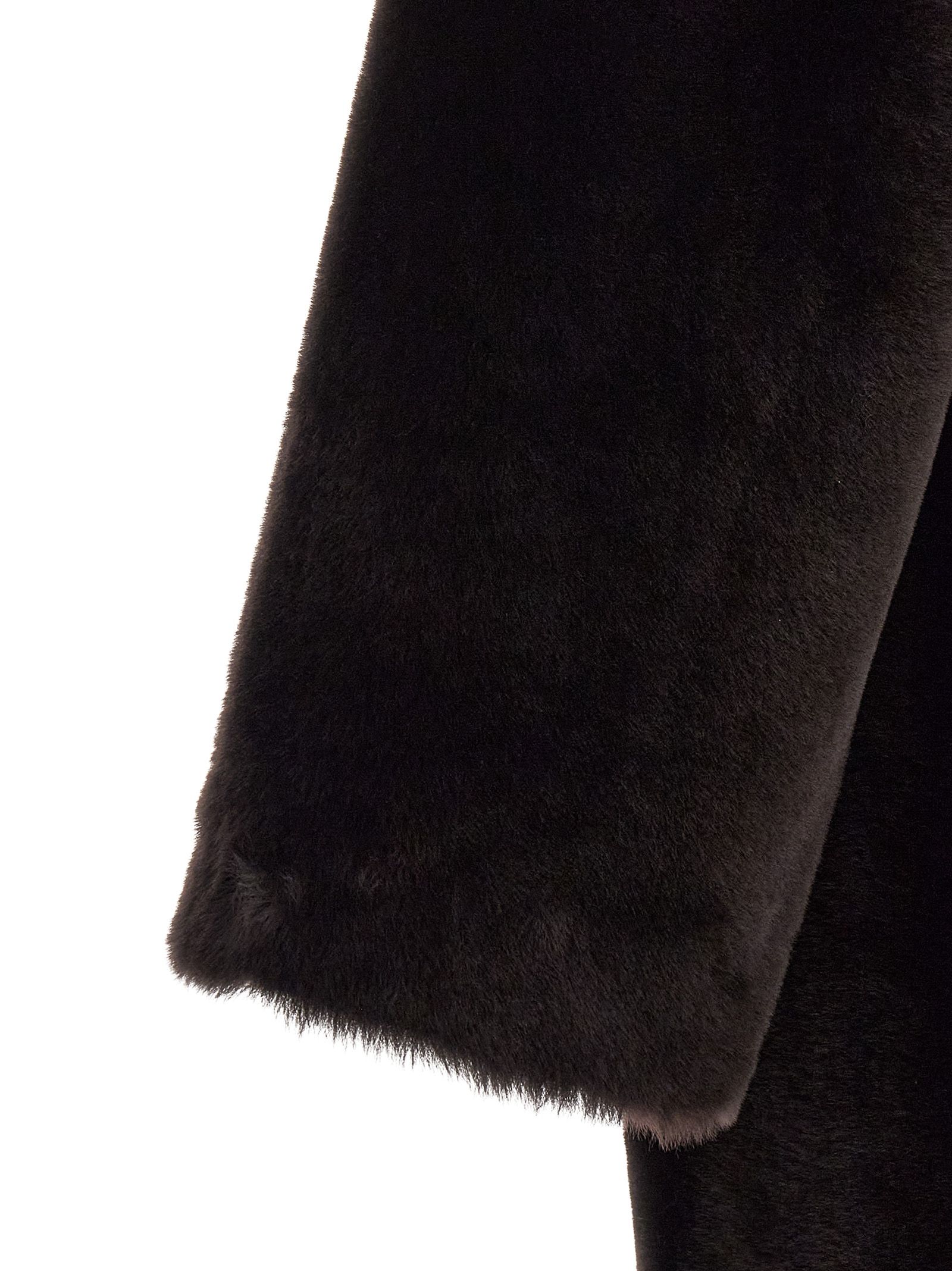 BLANCHA Brown Lamb Fur Women's Coat - BLANCHA - Modalova