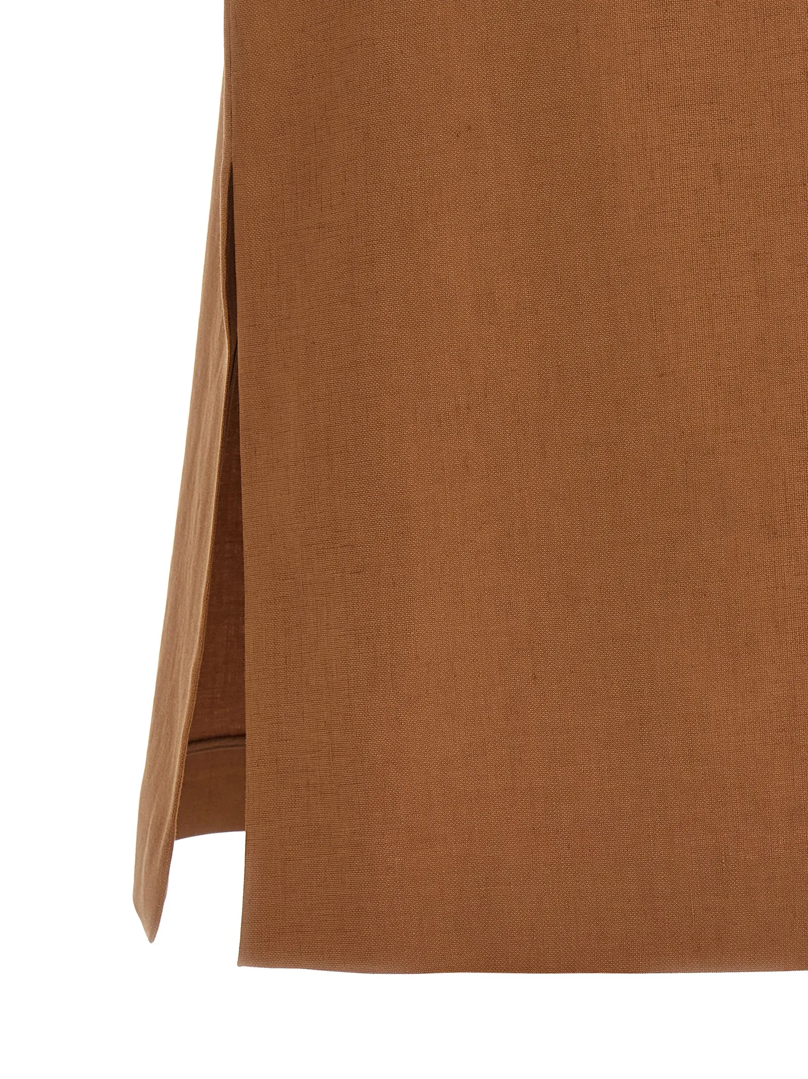 Linen Midi Women's Skirt - Fendi - Modalova