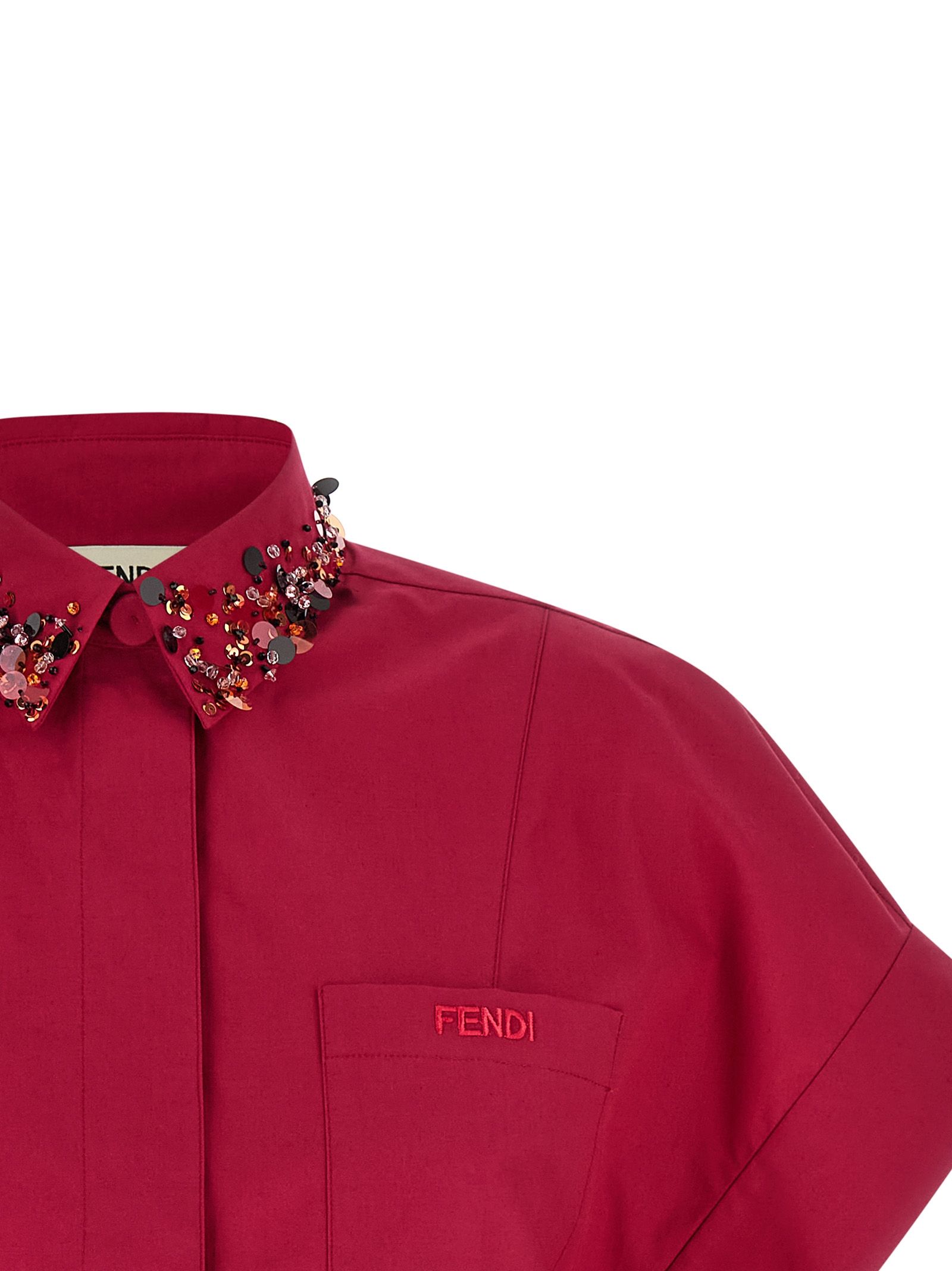 Cotton Women's Blouse - Fendi - Modalova