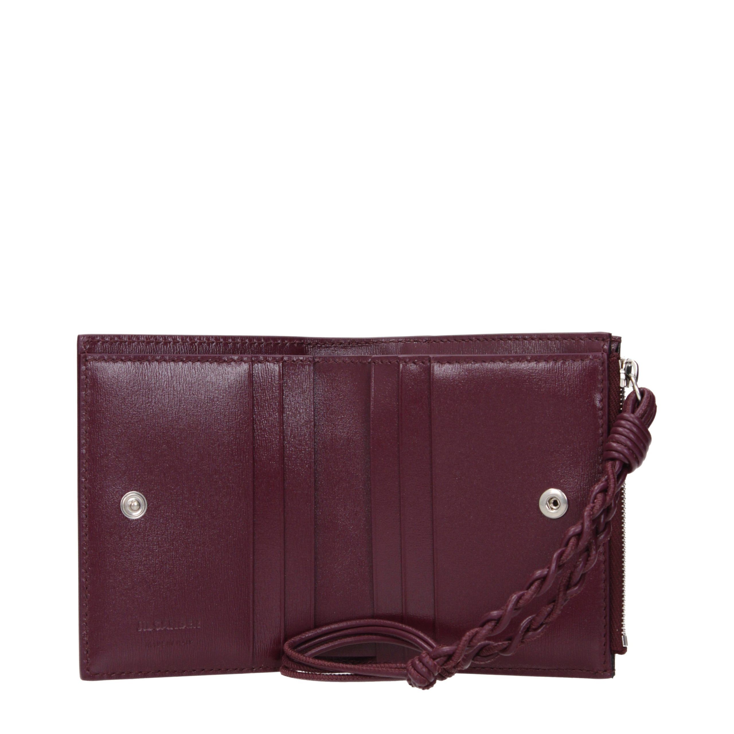 Leather Women's Wallet - Jil Sander - Modalova