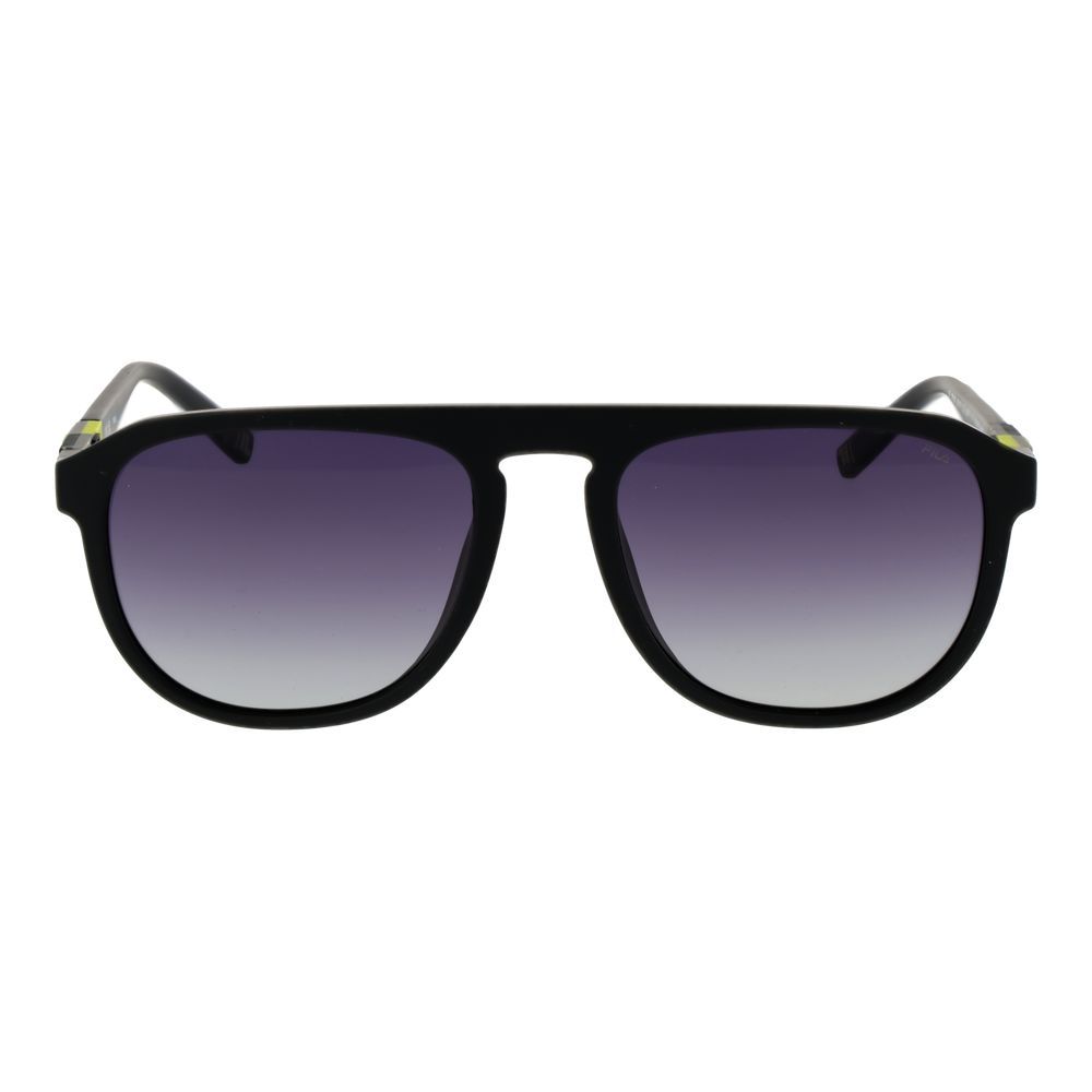 Fila Black Rubber Sunglasses - Fila - Modalova