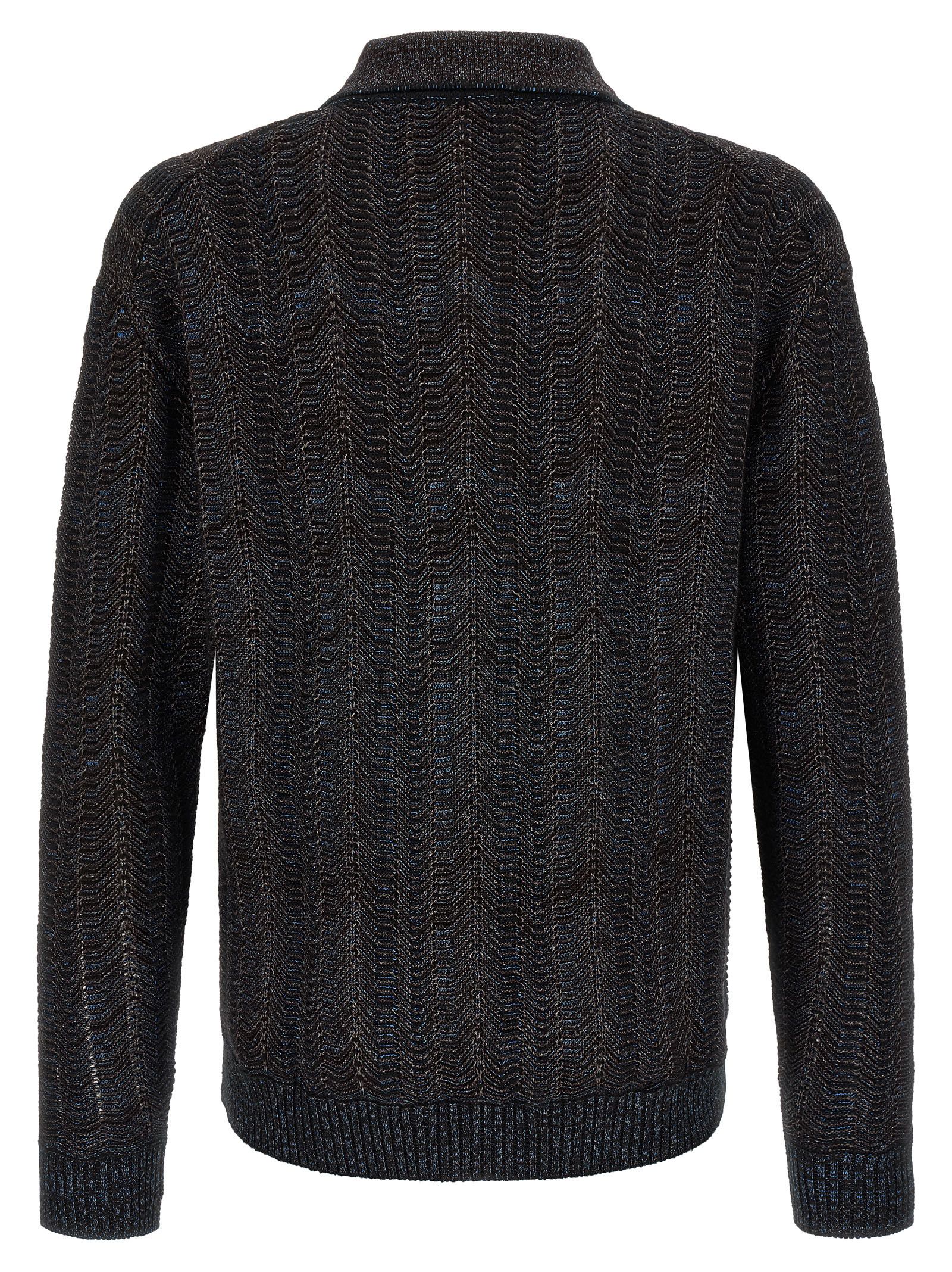 Viscose Men's Cardigan - Missoni - Modalova