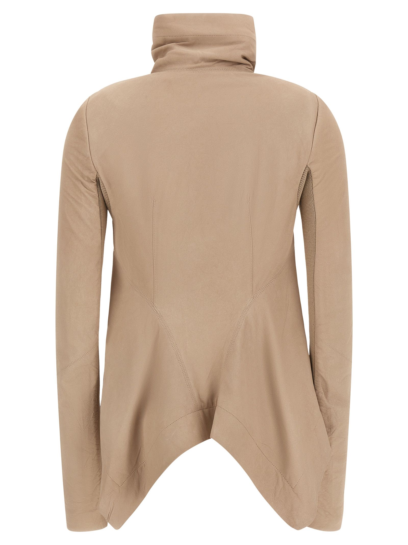 Lamb Leather Leather Women's Jacket - Rick Owens - Modalova
