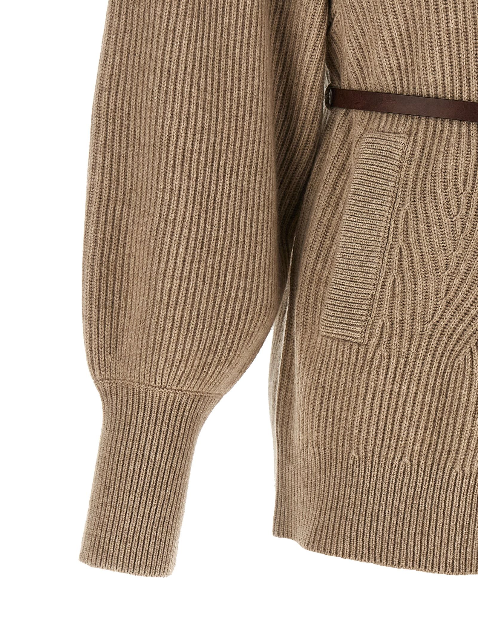 Virgin Wool Women's Cardigan - Brunello Cucinelli - Modalova