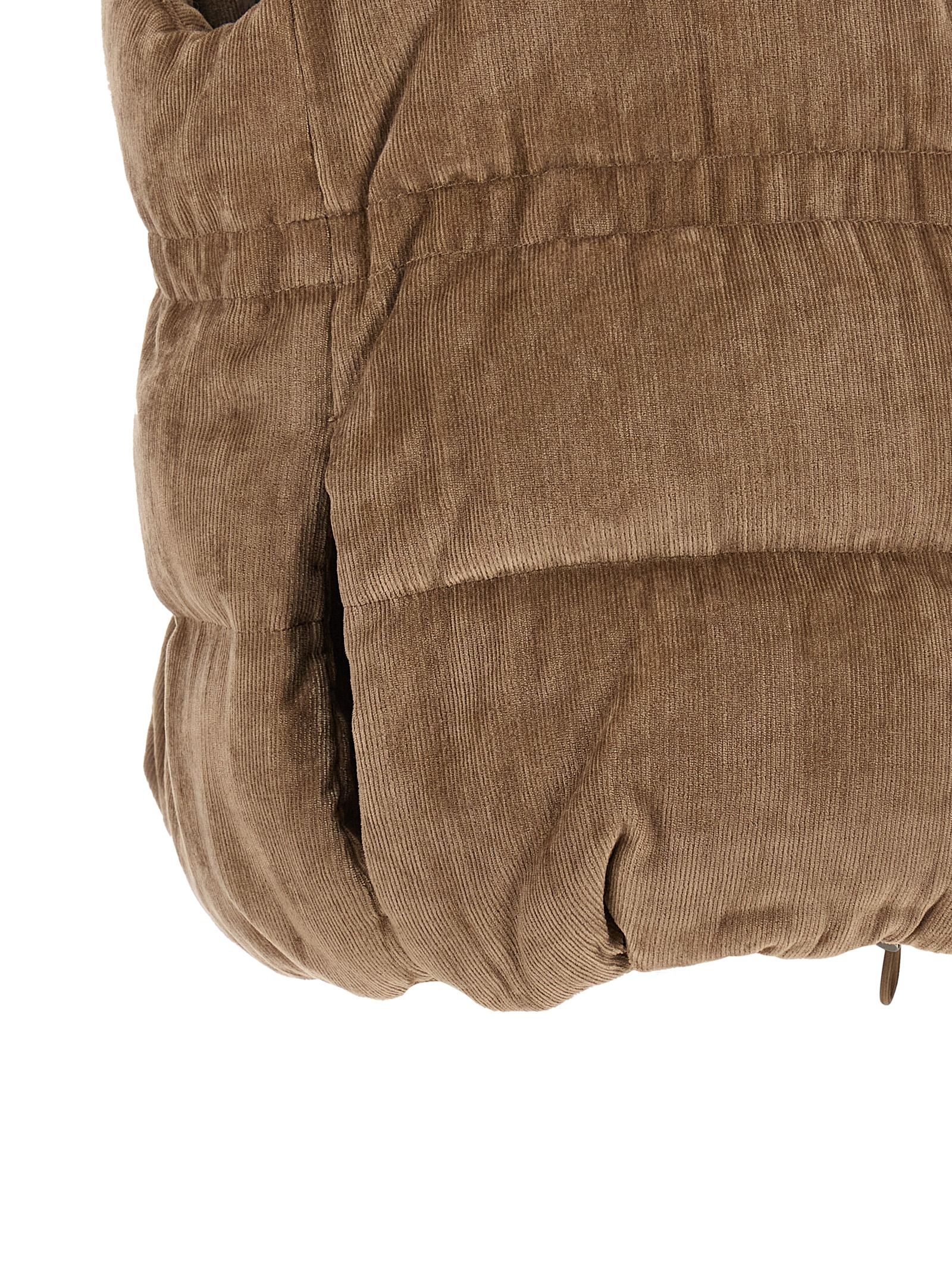 Viscose Sleeveless Women's Jacket - Brunello Cucinelli - Modalova
