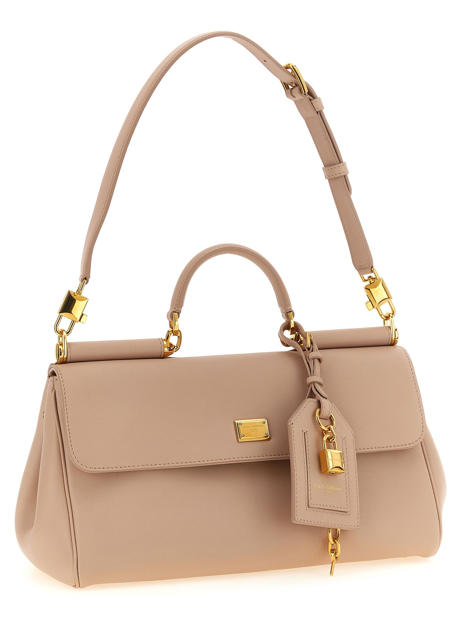 Leather Women's Handbag - Dolce & Gabbana - Modalova