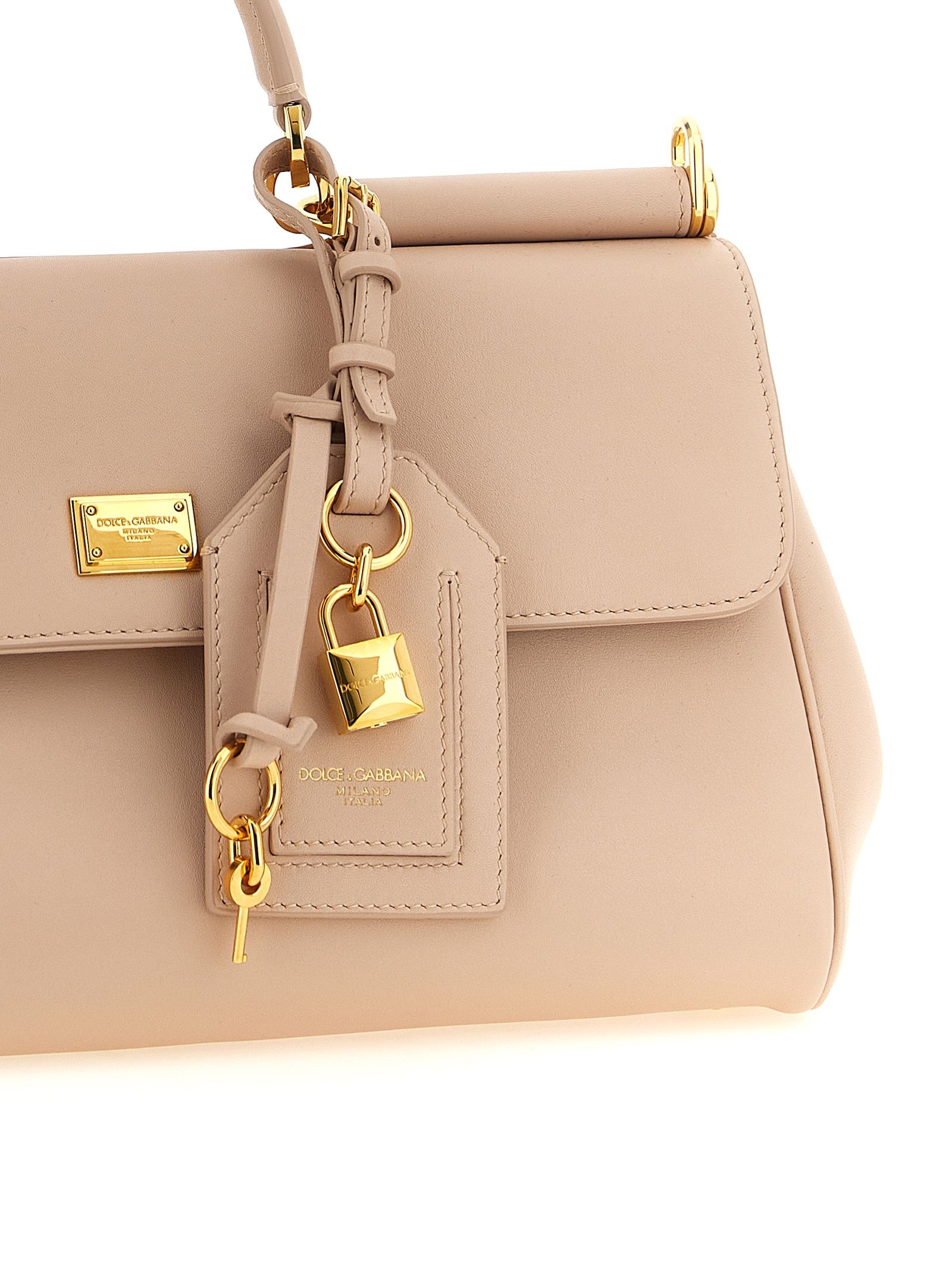 Leather Women's Handbag - Dolce & Gabbana - Modalova