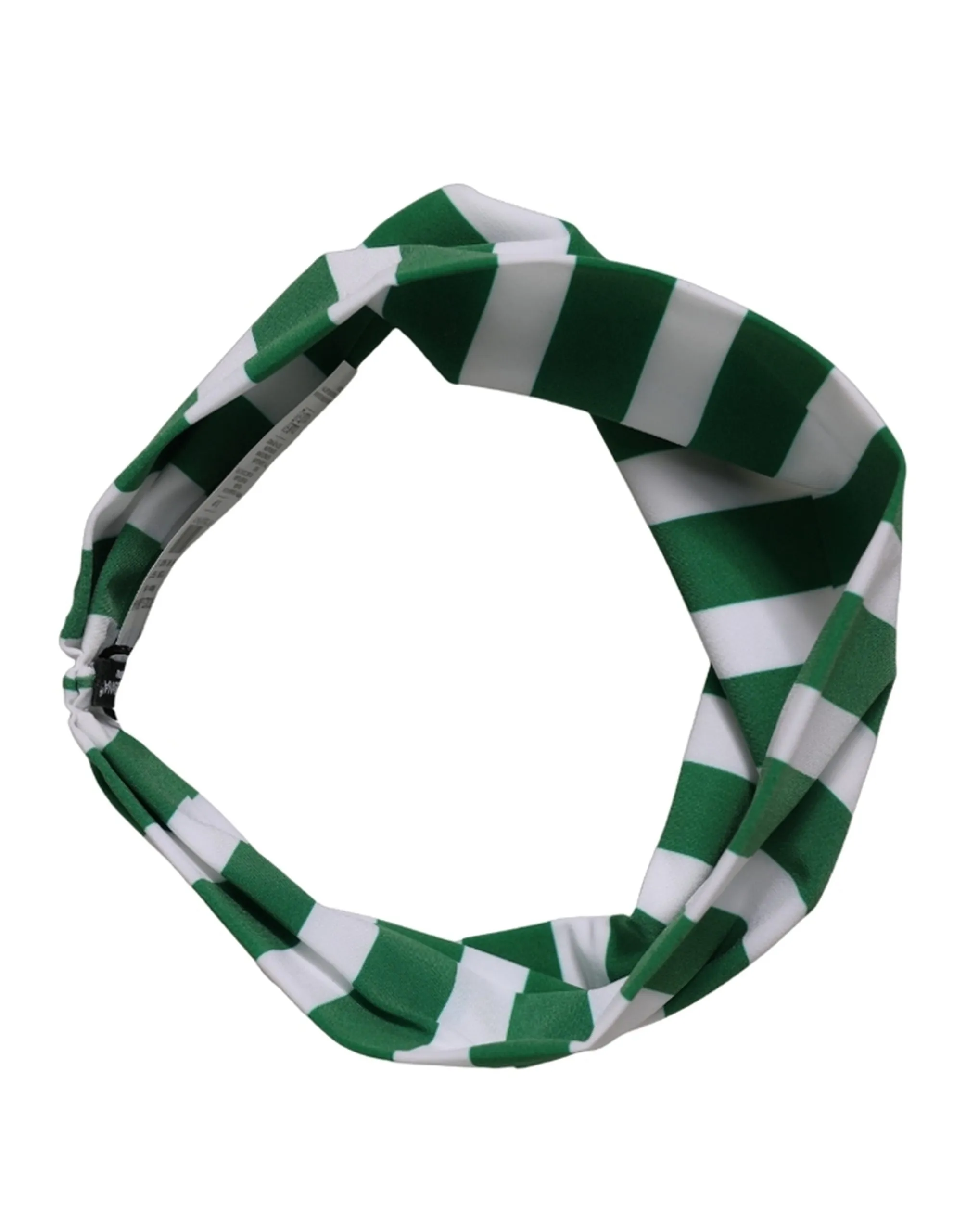 White Stripes Nylon Head Wrap One Size Women's Headband - Dolce & Gabbana - Modalova