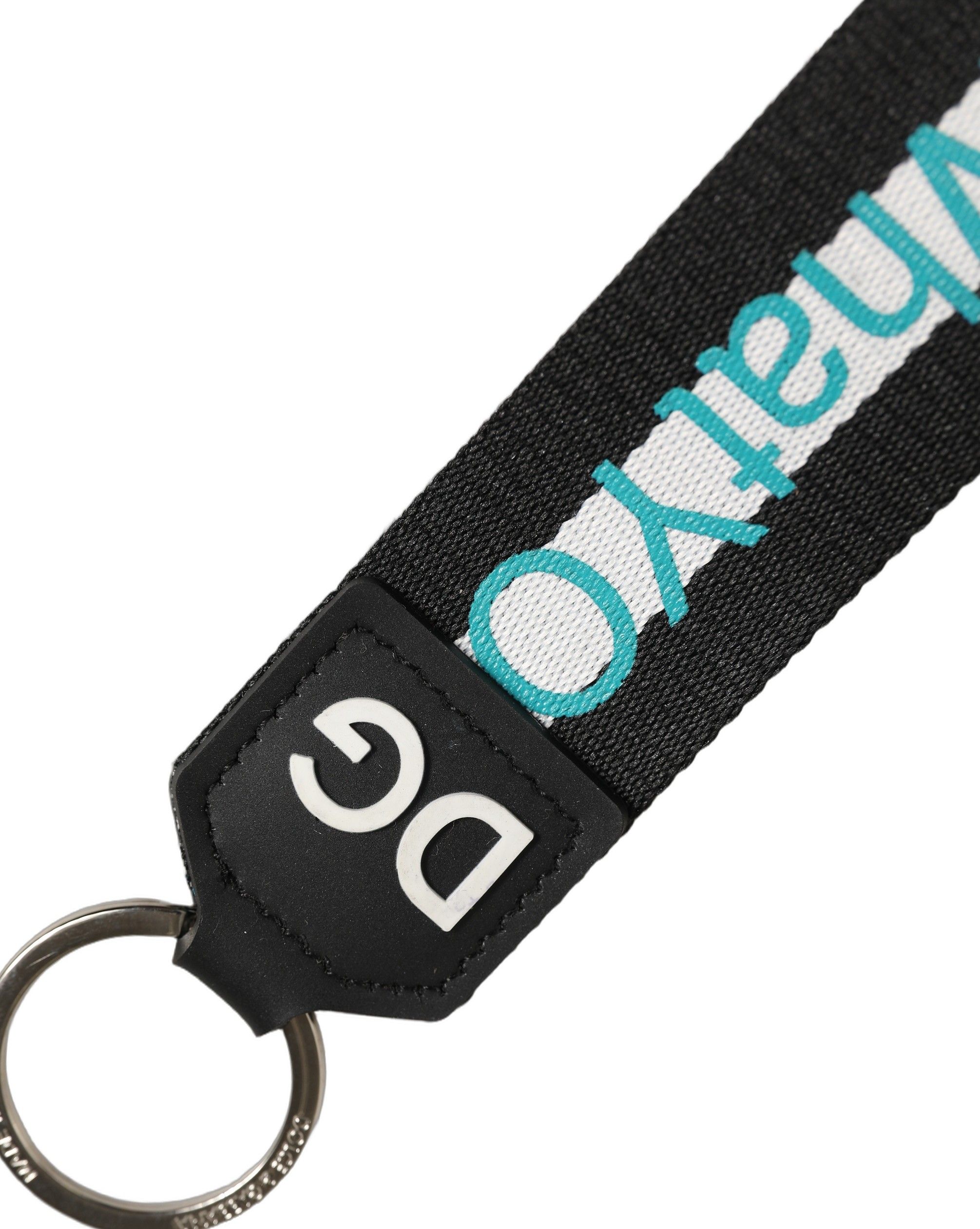 Logo Polyester Brass Holder Keychain Women's Keyring (Pre-Owned) - Dolce & Gabbana - Modalova