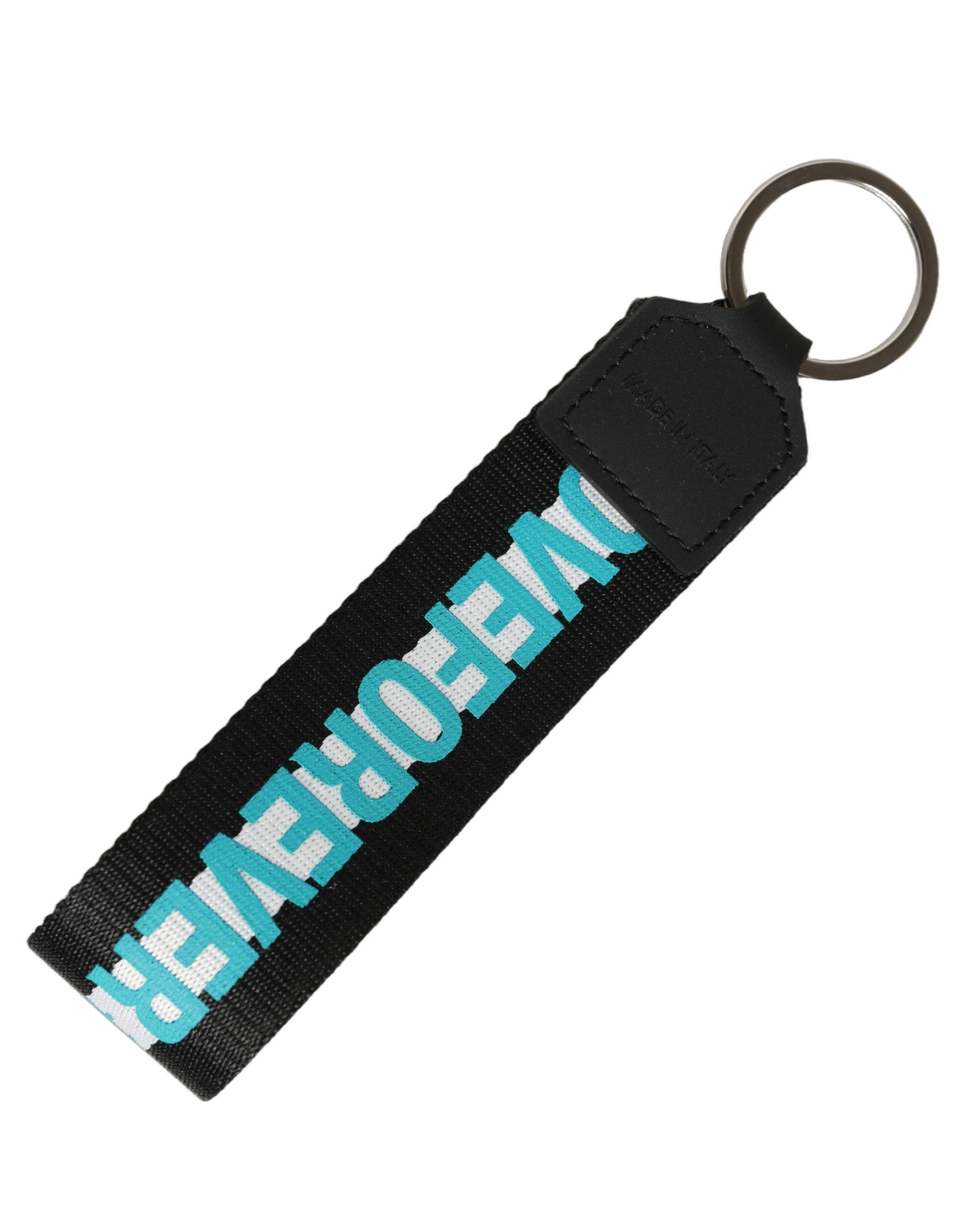 Logo Polyester Brass Holder Keychain Women's Keyring - Dolce & Gabbana - Modalova