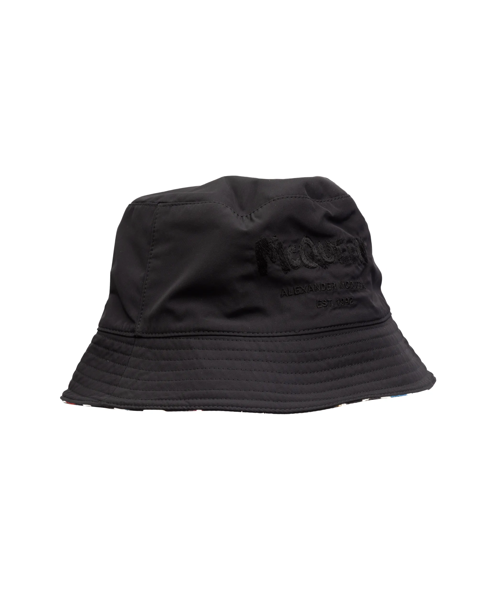Women Polyamide Reversible Bucket Women's Hat - Alexander McQueen - Modalova
