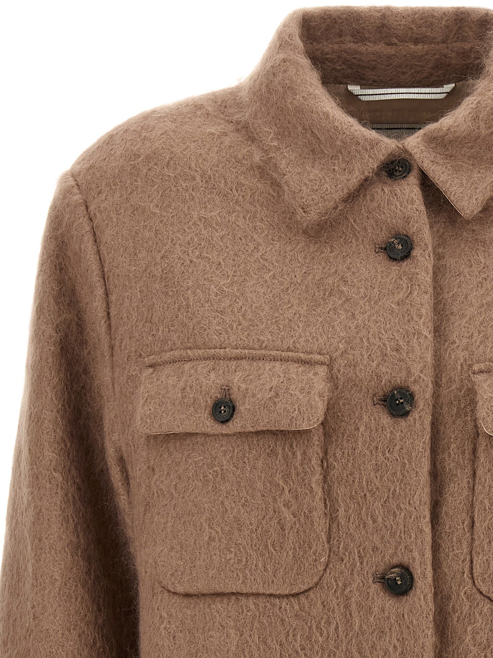 Virgin Wool Women's Jacket - Peserico - Modalova
