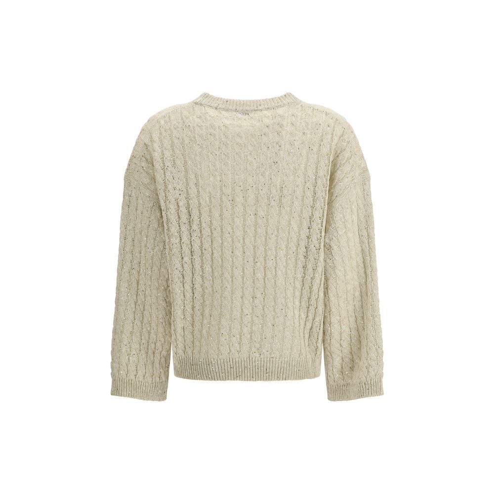 Linen Women's Sweatshirt - Brunello Cucinelli - Modalova