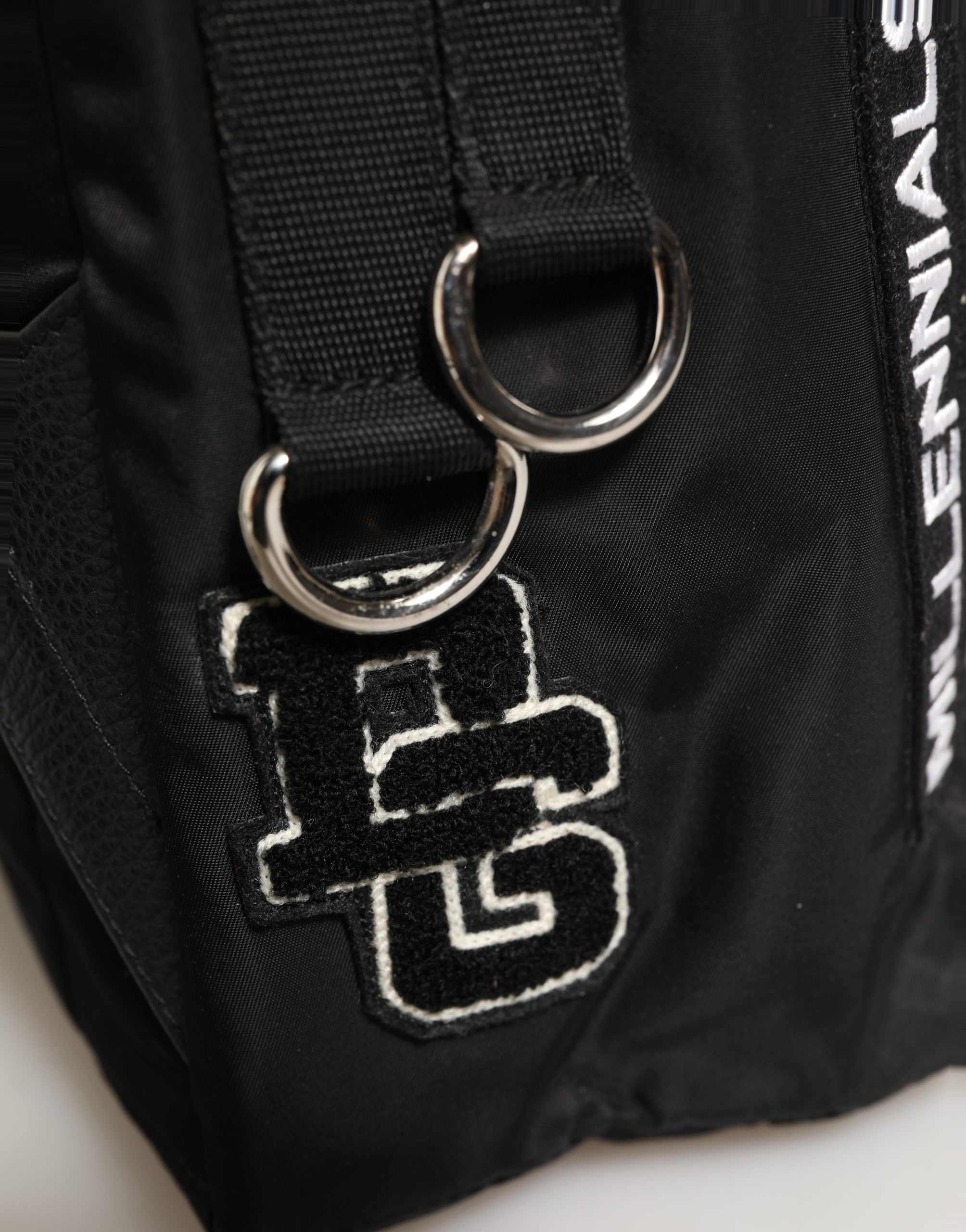 Men #DG LOVE Logo Patches Nylon Backpack Men's Bag (Pre-Owned) - Dolce & Gabbana - Modalova